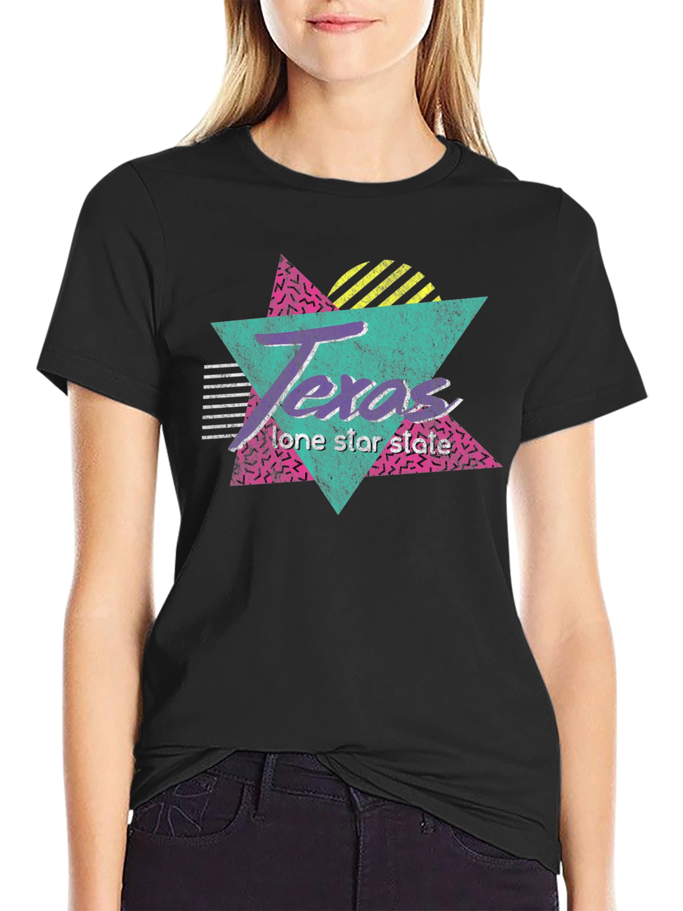 Texas Lone Star State Retro T-Shirt