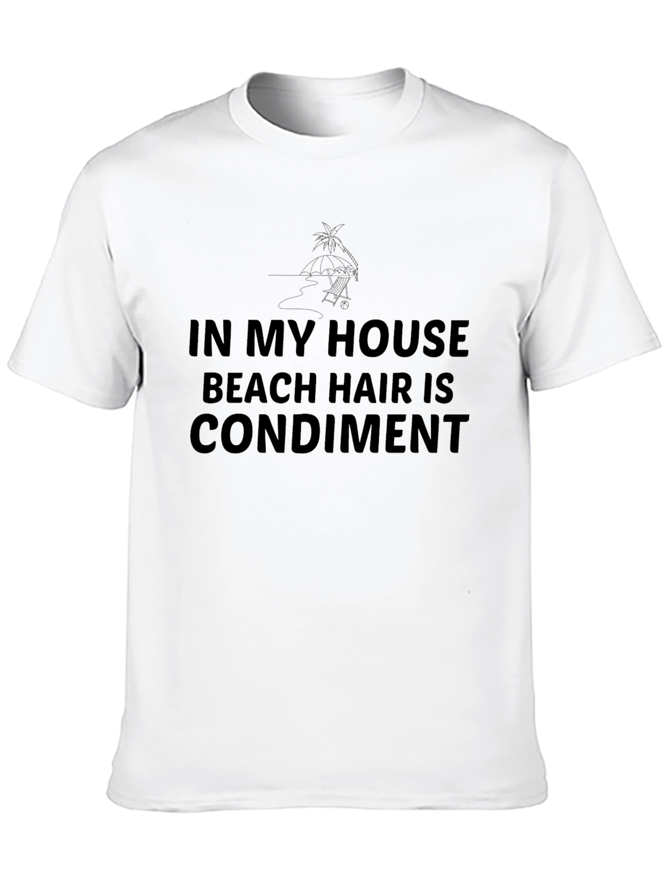 Beach Hair Condiment T-Shirt