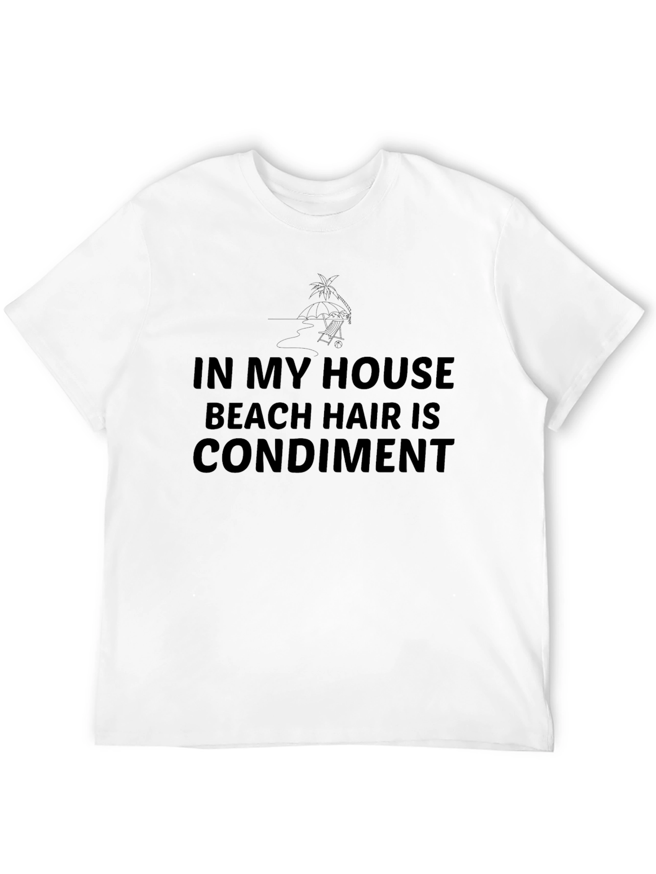 Beach Hair Condiment T-Shirt