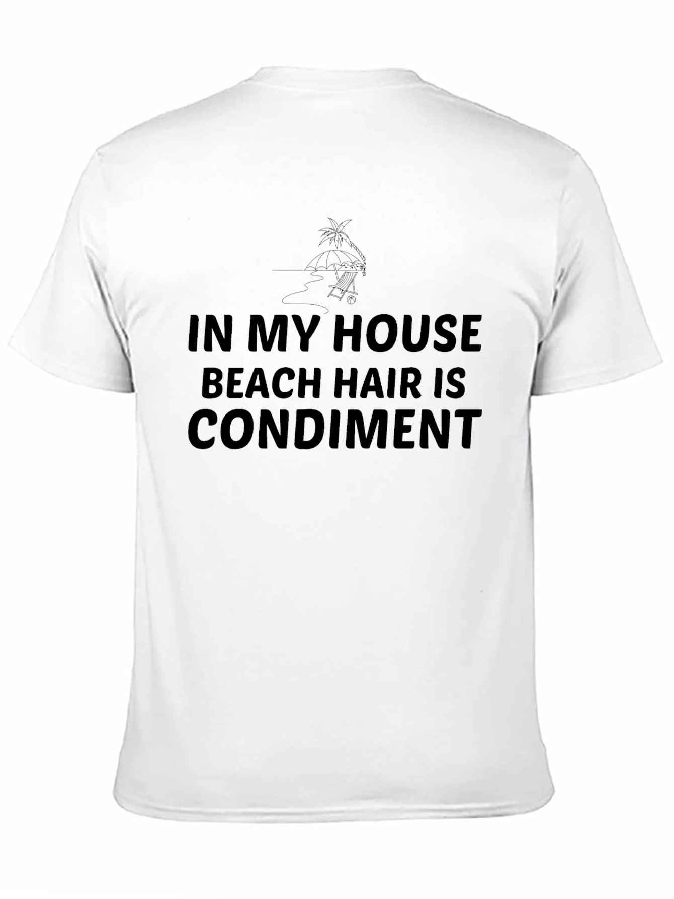 Beach Hair Condiment T-Shirt