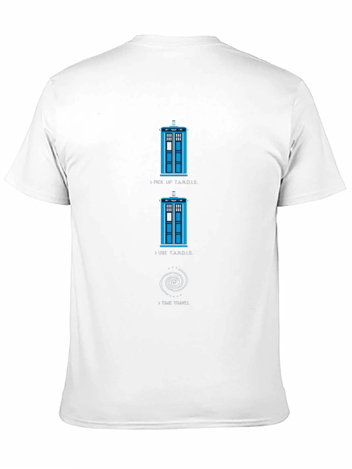 Doctor Who TARDIS Time Travel T-Shirt
