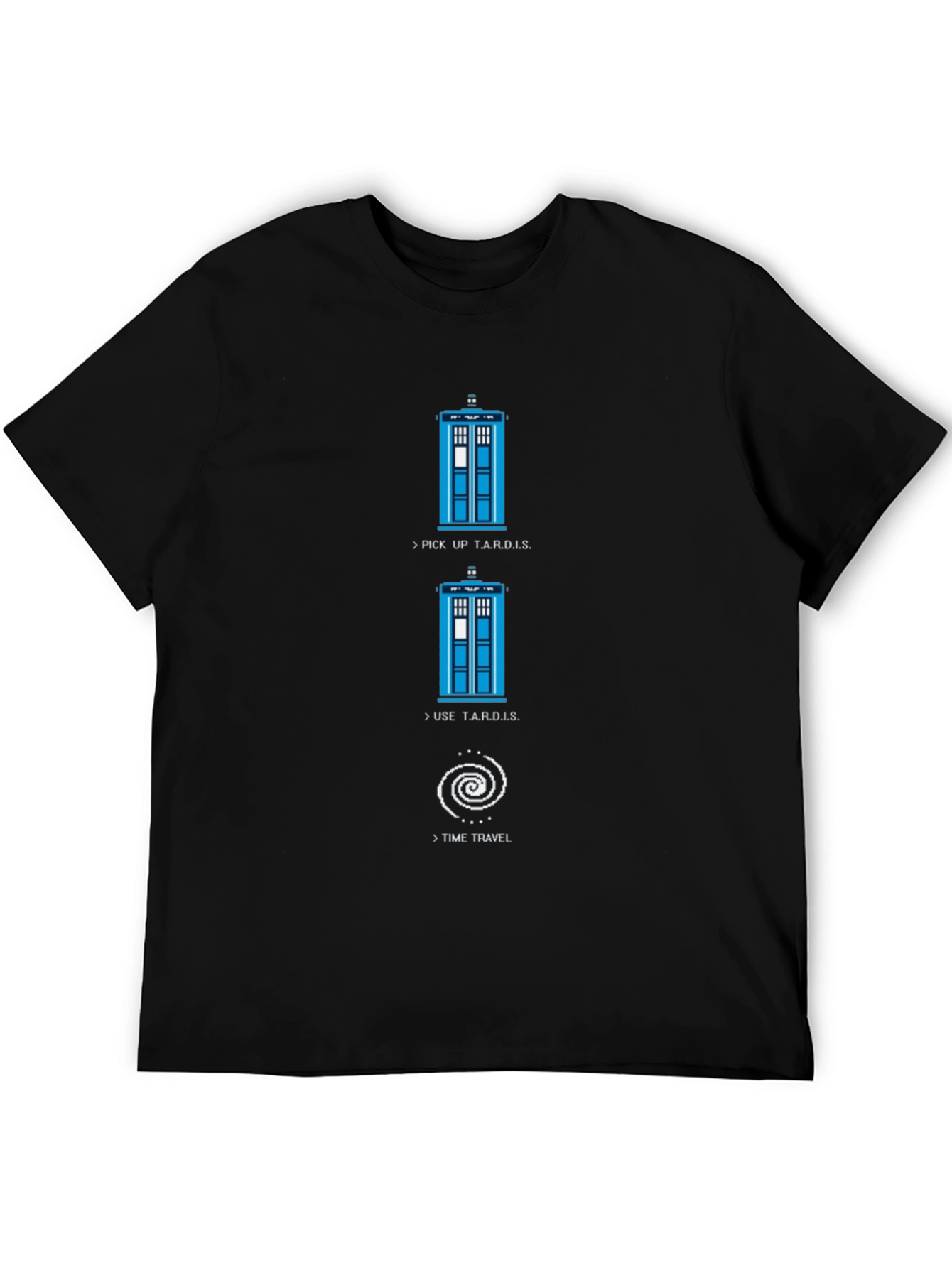 Doctor Who TARDIS Time Travel T-Shirt