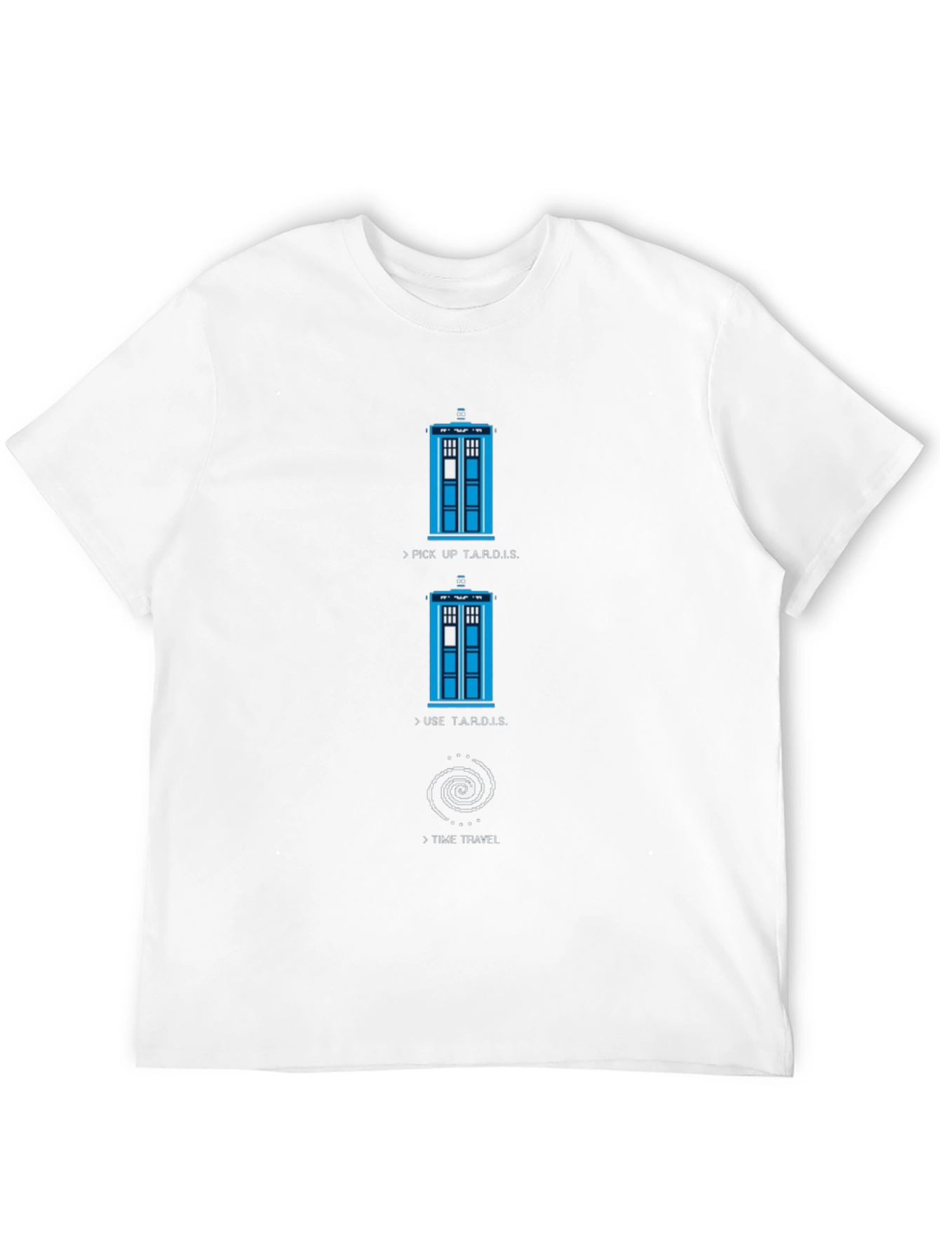 Doctor Who TARDIS Time Travel T-Shirt