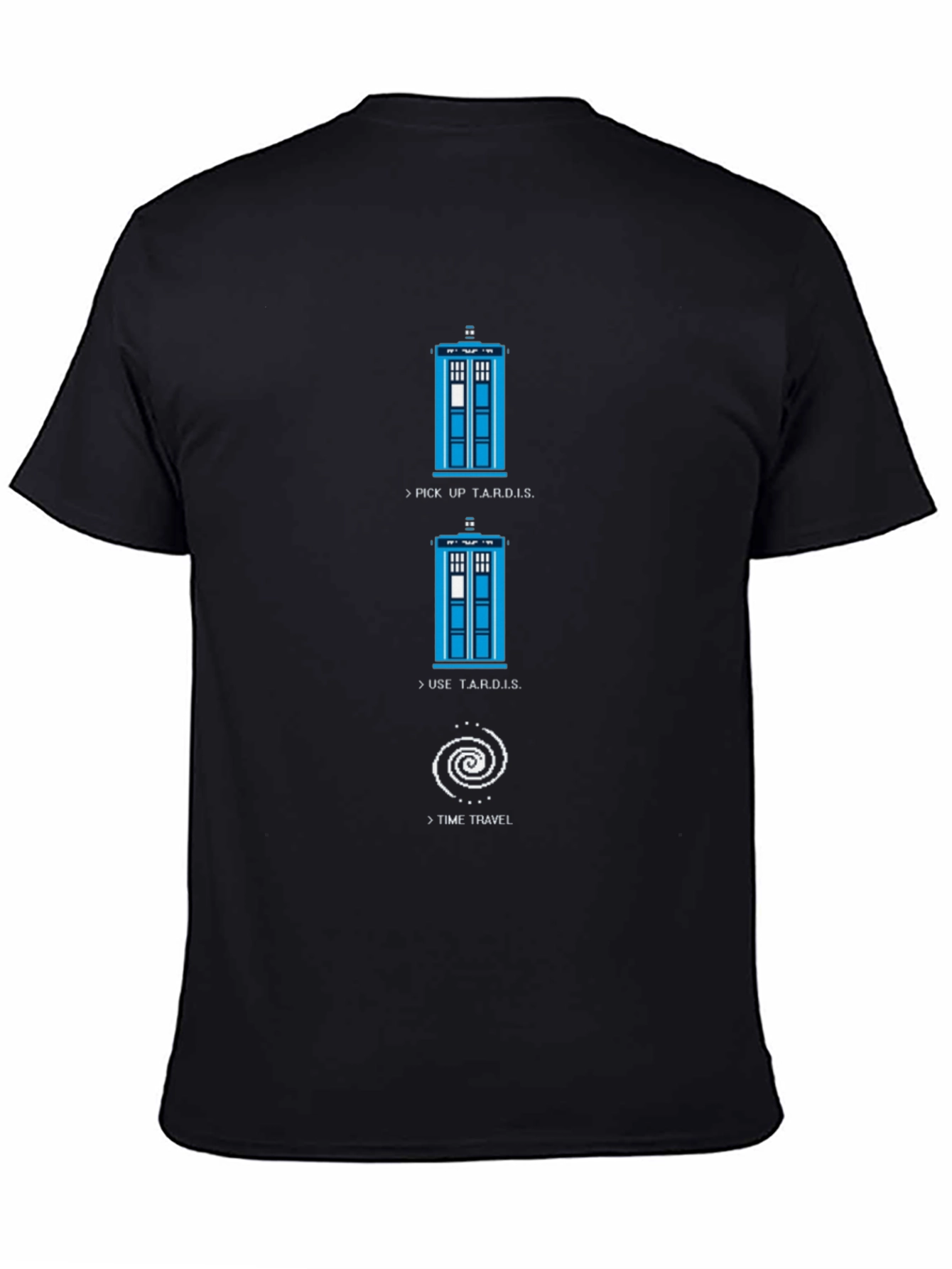 Doctor Who TARDIS Time Travel T-Shirt
