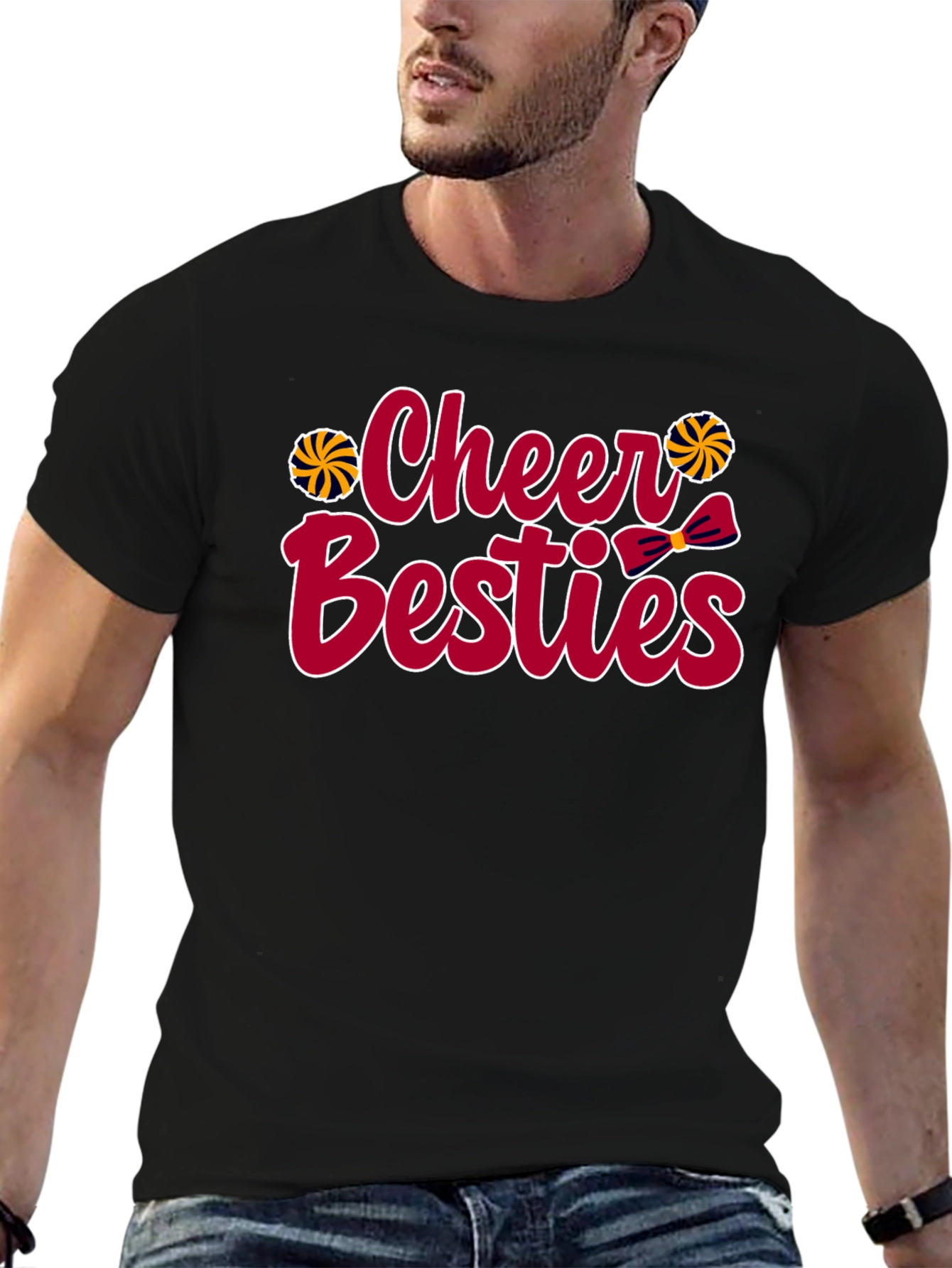 Cheer Besties Graphic T-Shirt