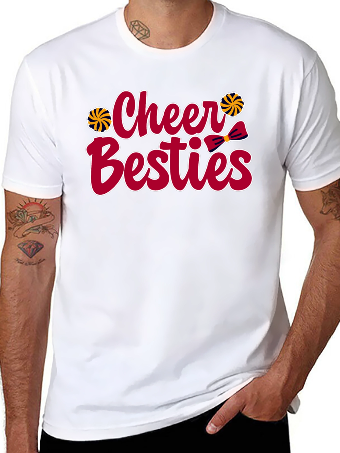 Cheer Besties Graphic T-Shirt