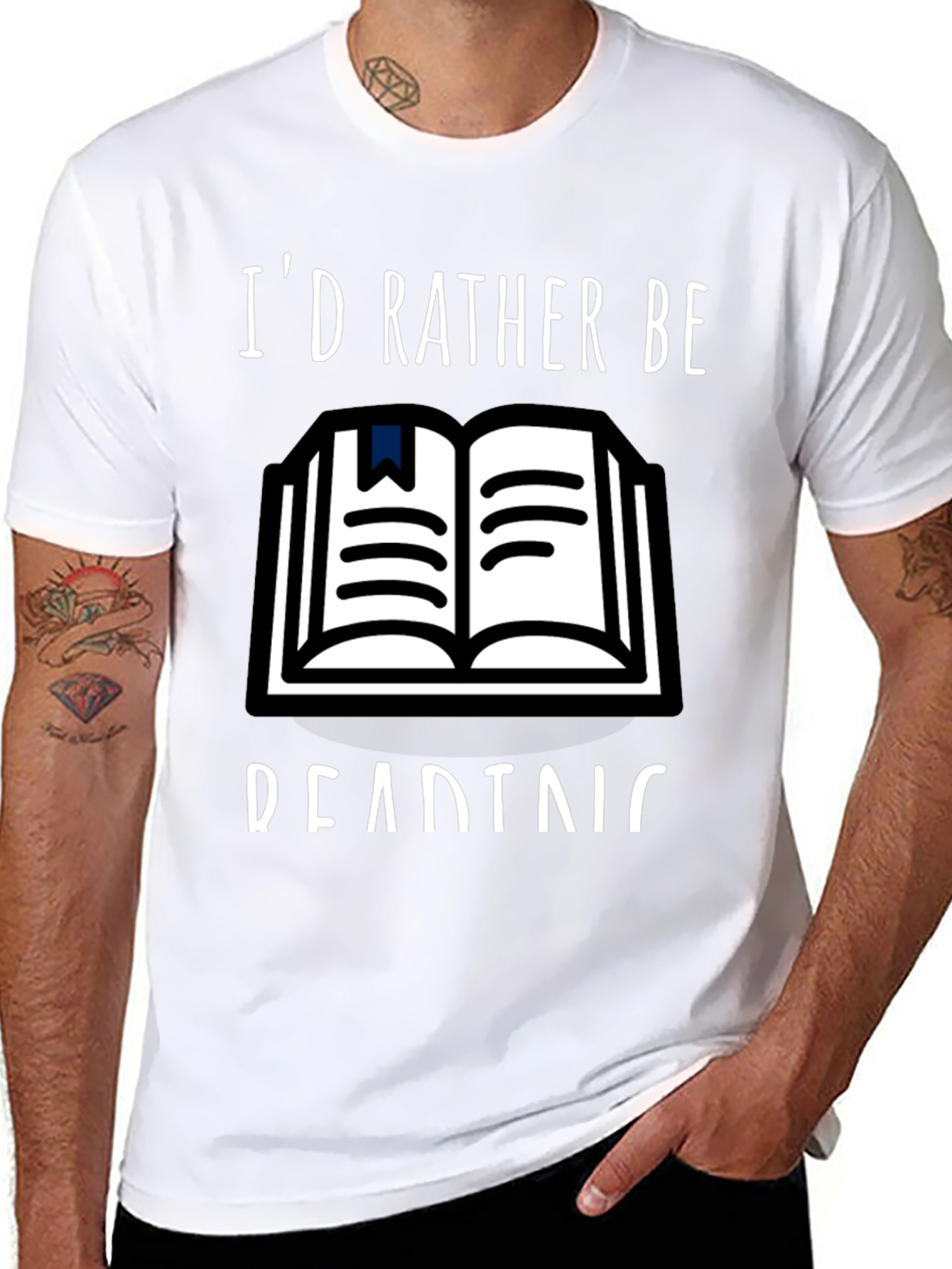 Id Rather Be Reading T-Shirt