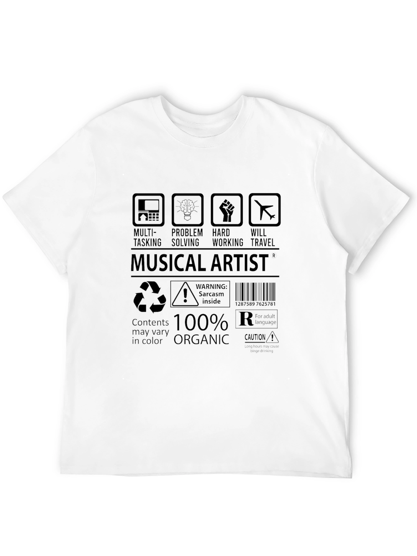 Musical Artist Graphic T-Shirt