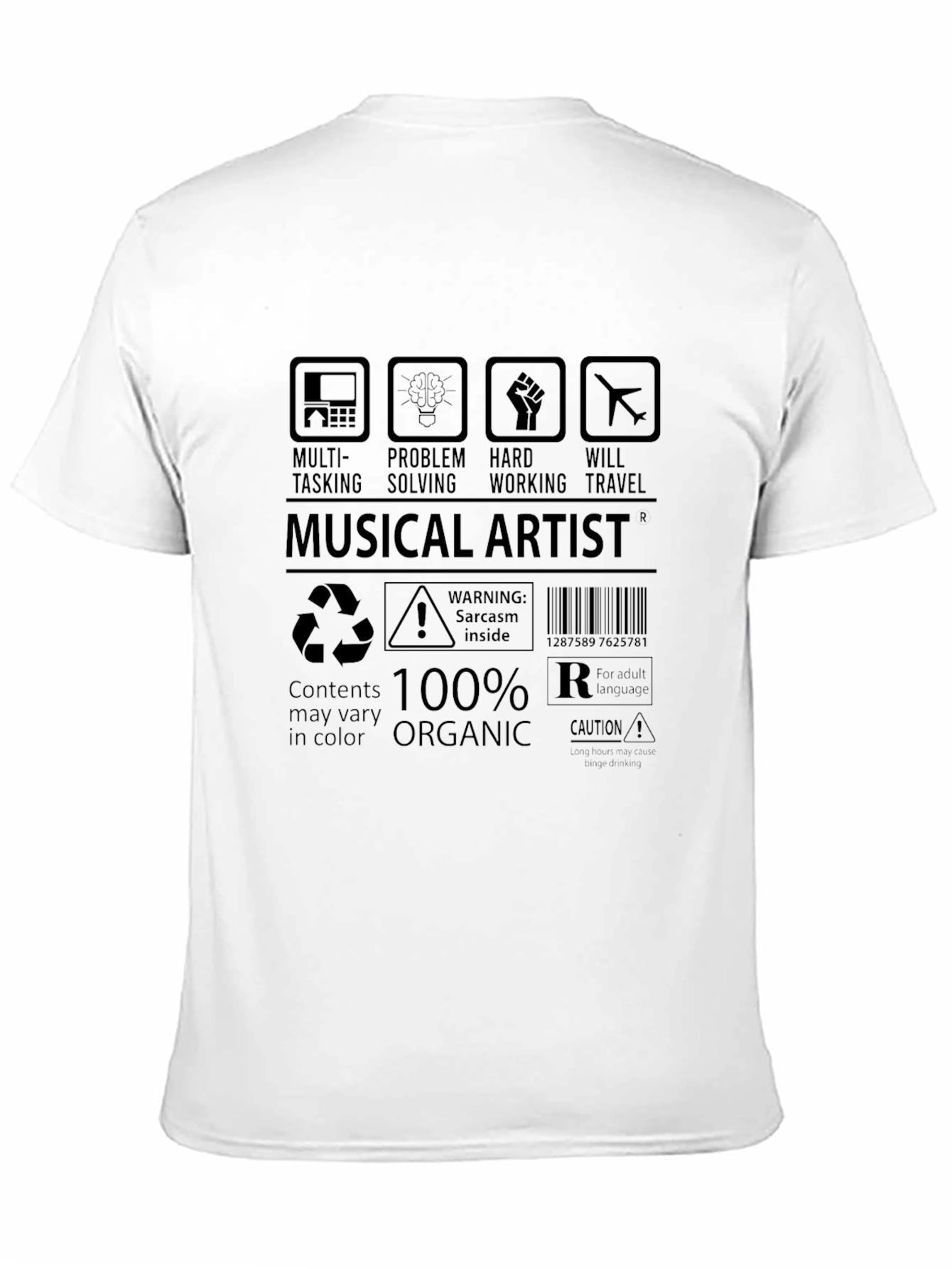 Musical Artist Graphic T-Shirt