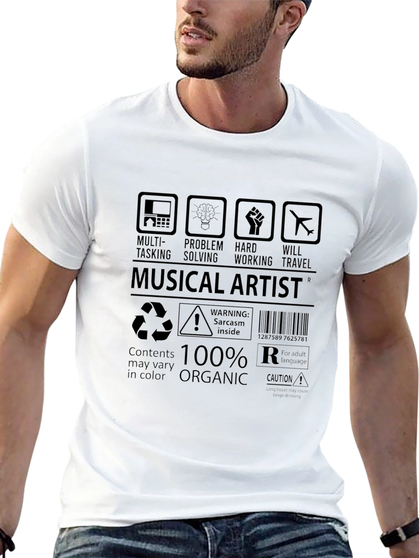 Musical Artist Graphic T-Shirt