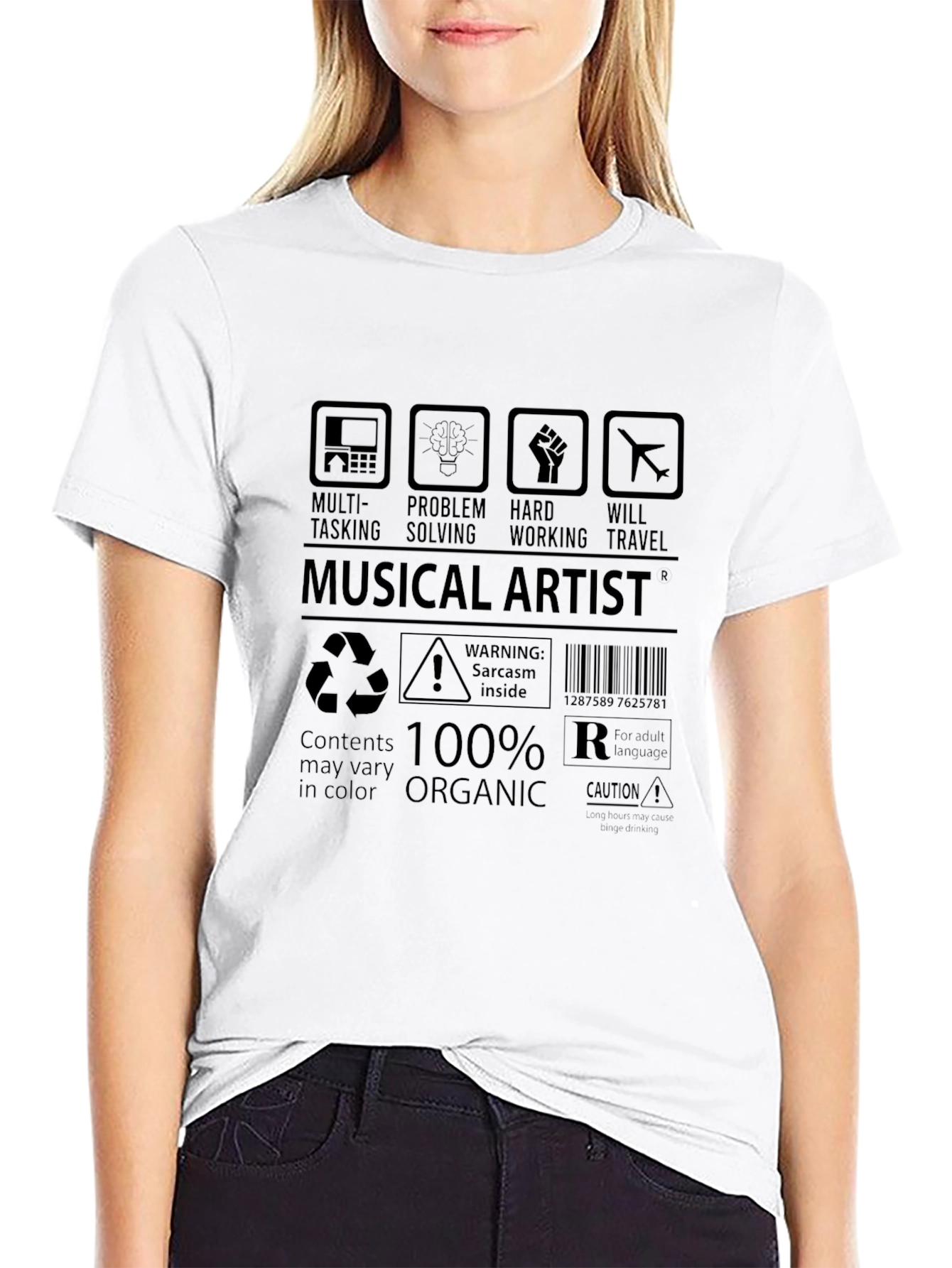 Musical Artist Graphic T-Shirt