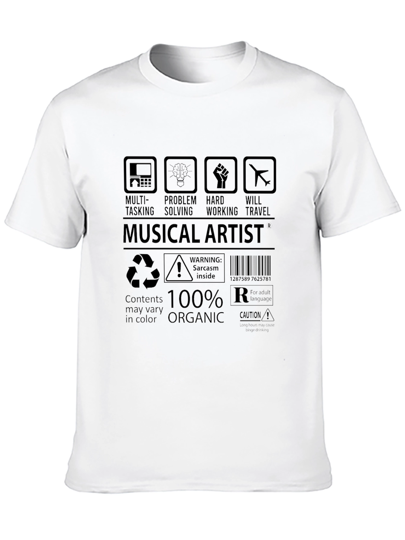 Musical Artist Graphic T-Shirt