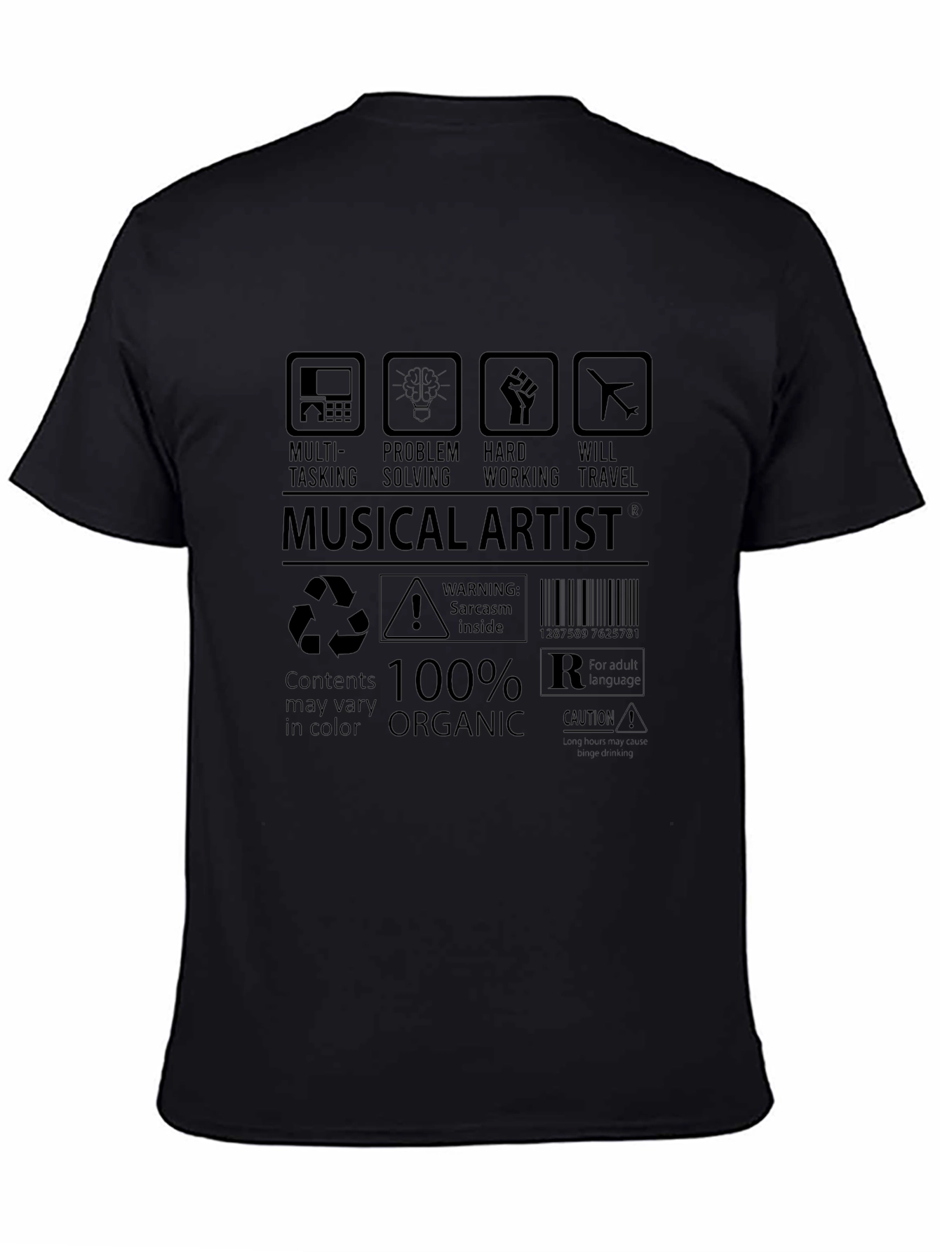 Musical Artist Graphic T-Shirt