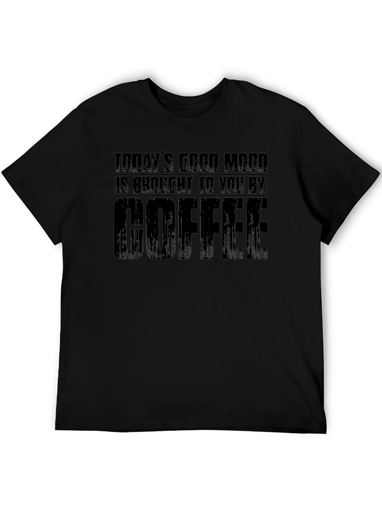Coffee Good Mood Black T-Shirt