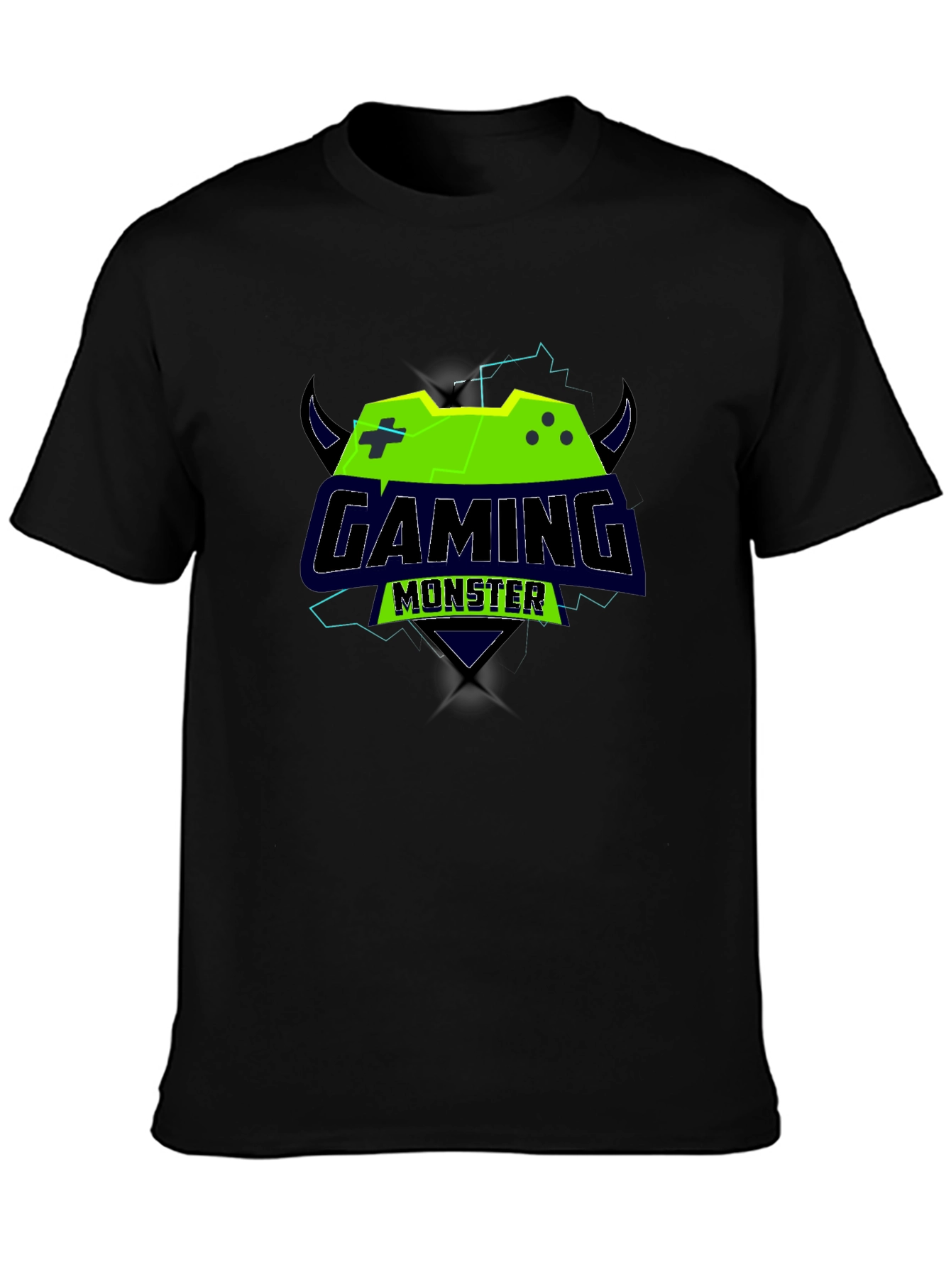 Gaming Monster Graphic T-Shirt