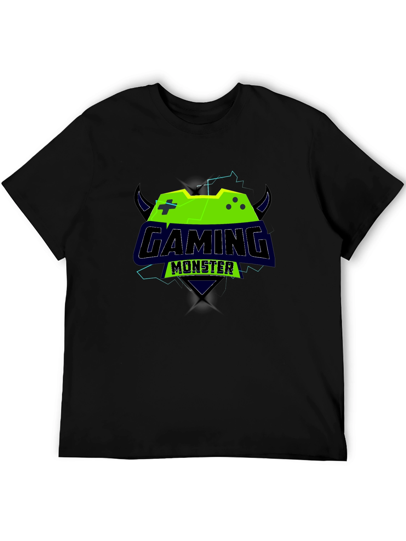 Gaming Monster Graphic T-Shirt