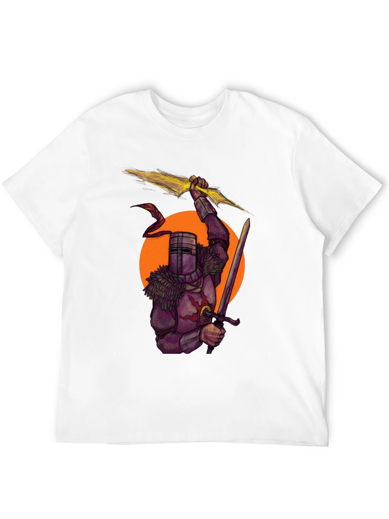 Knight Graphic T-Shirt - Black