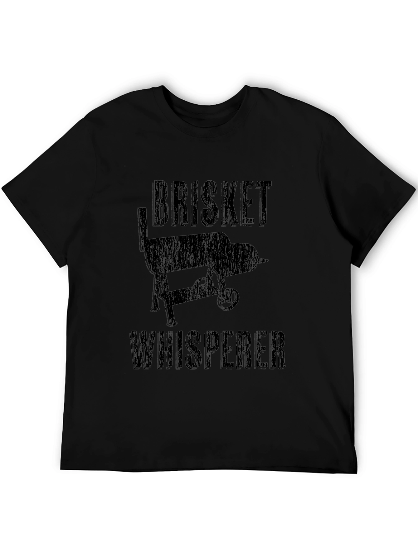 Brisket Whisperer T-Shirt - BBQ Smoker Design