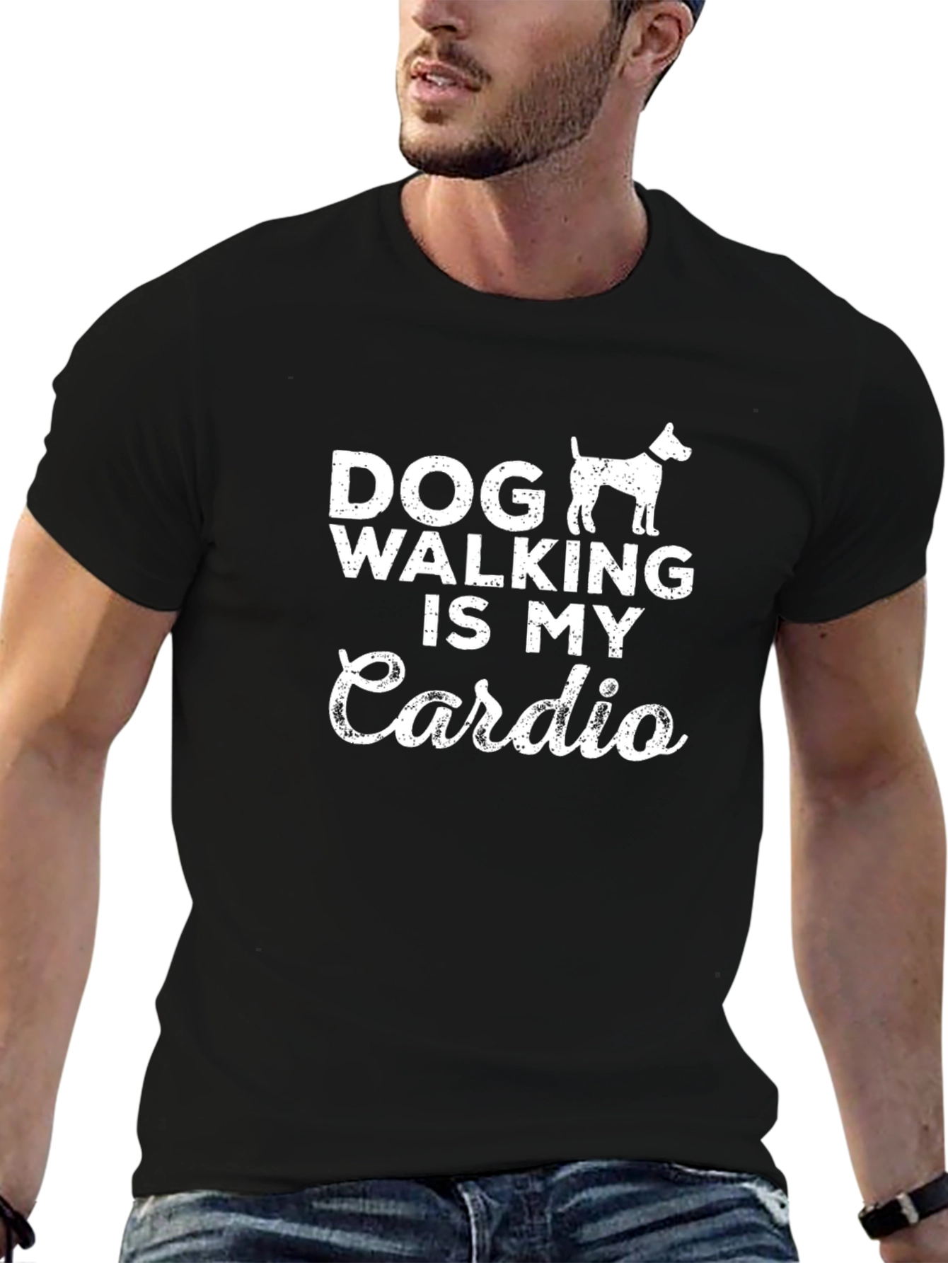 Dog Walking is My Cardio T-Shirt