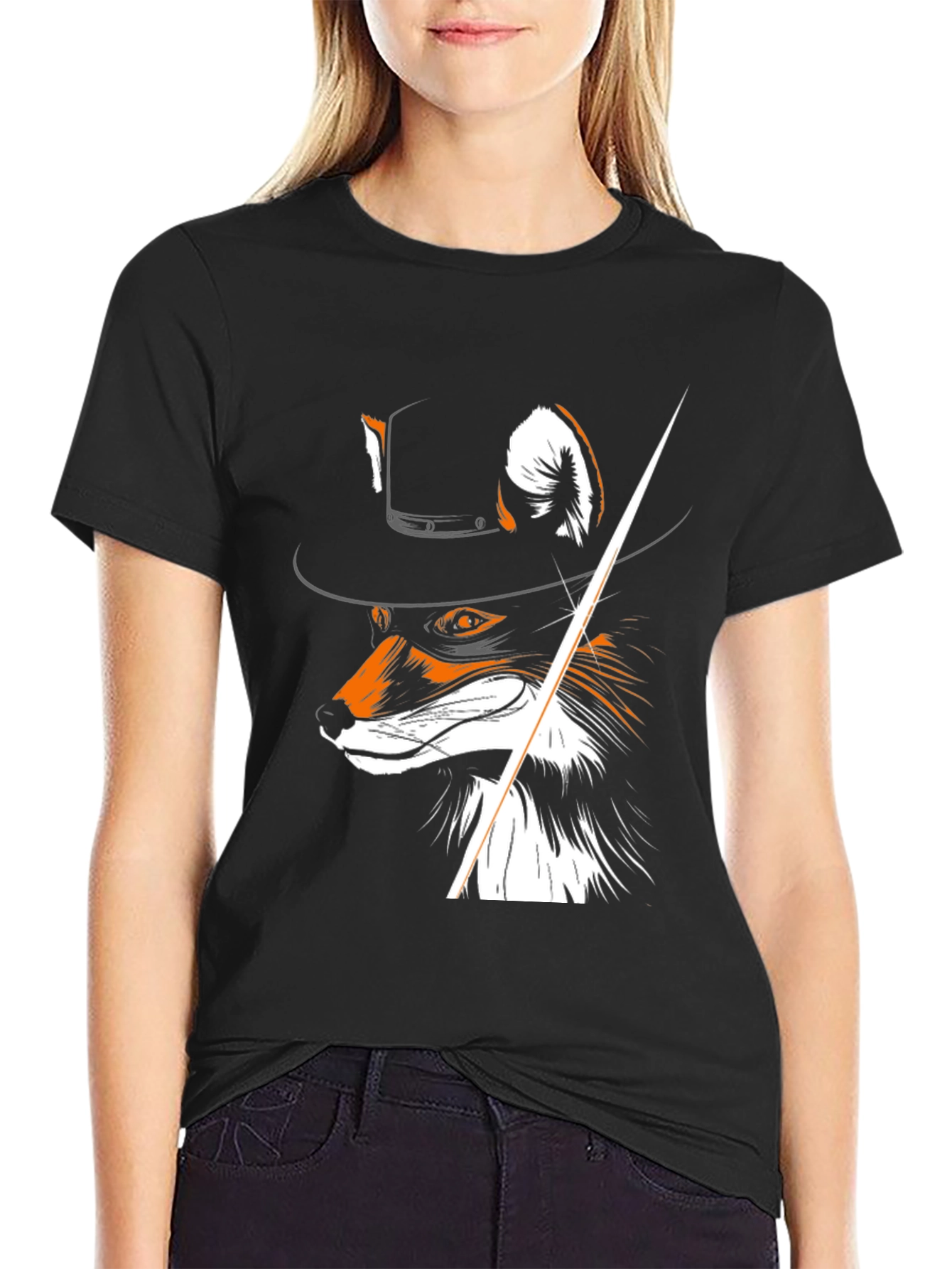 Fox Gentleman T-Shirt - Stylish & Unique Design