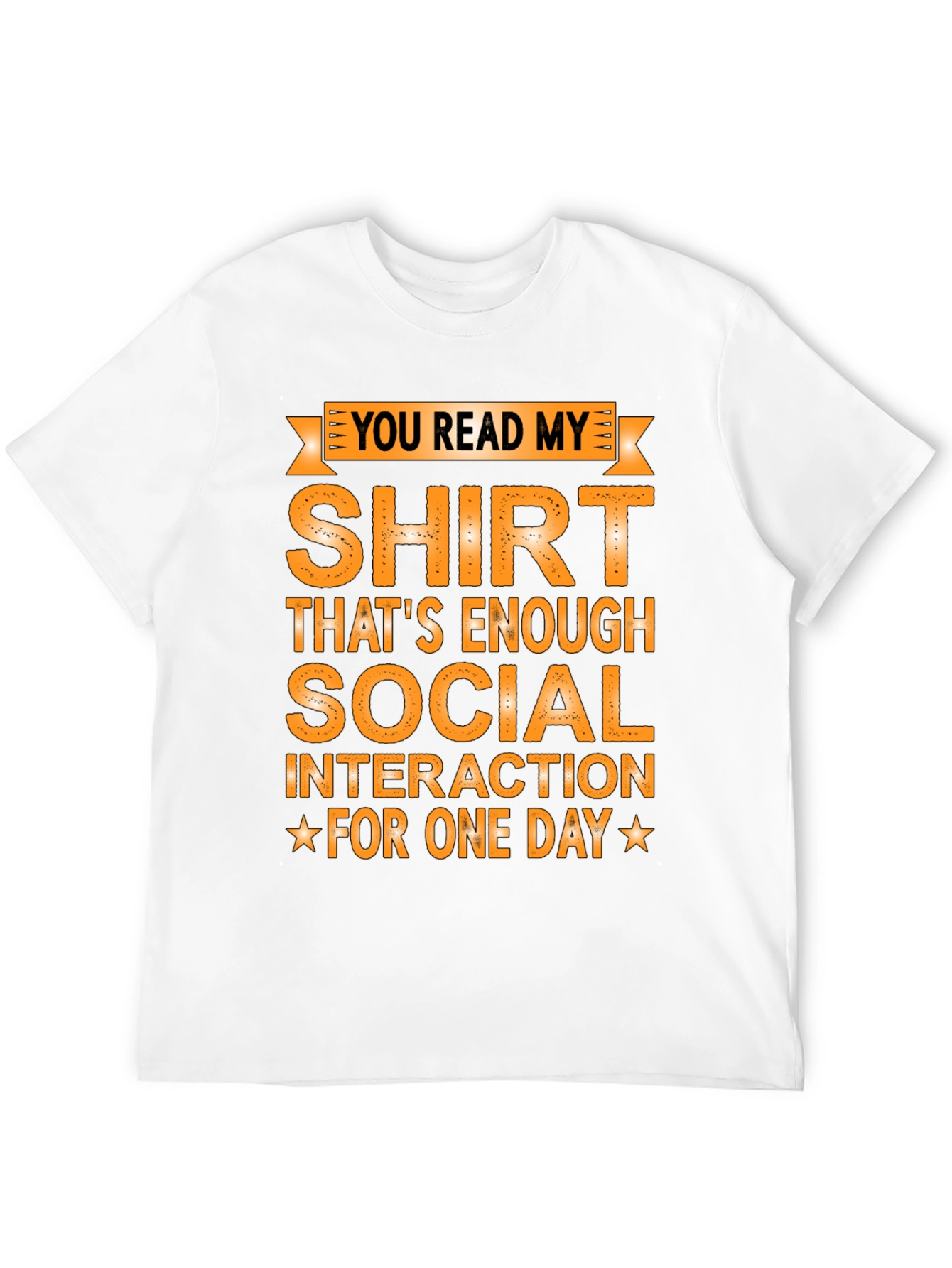 Funny Social Interaction T-Shirt