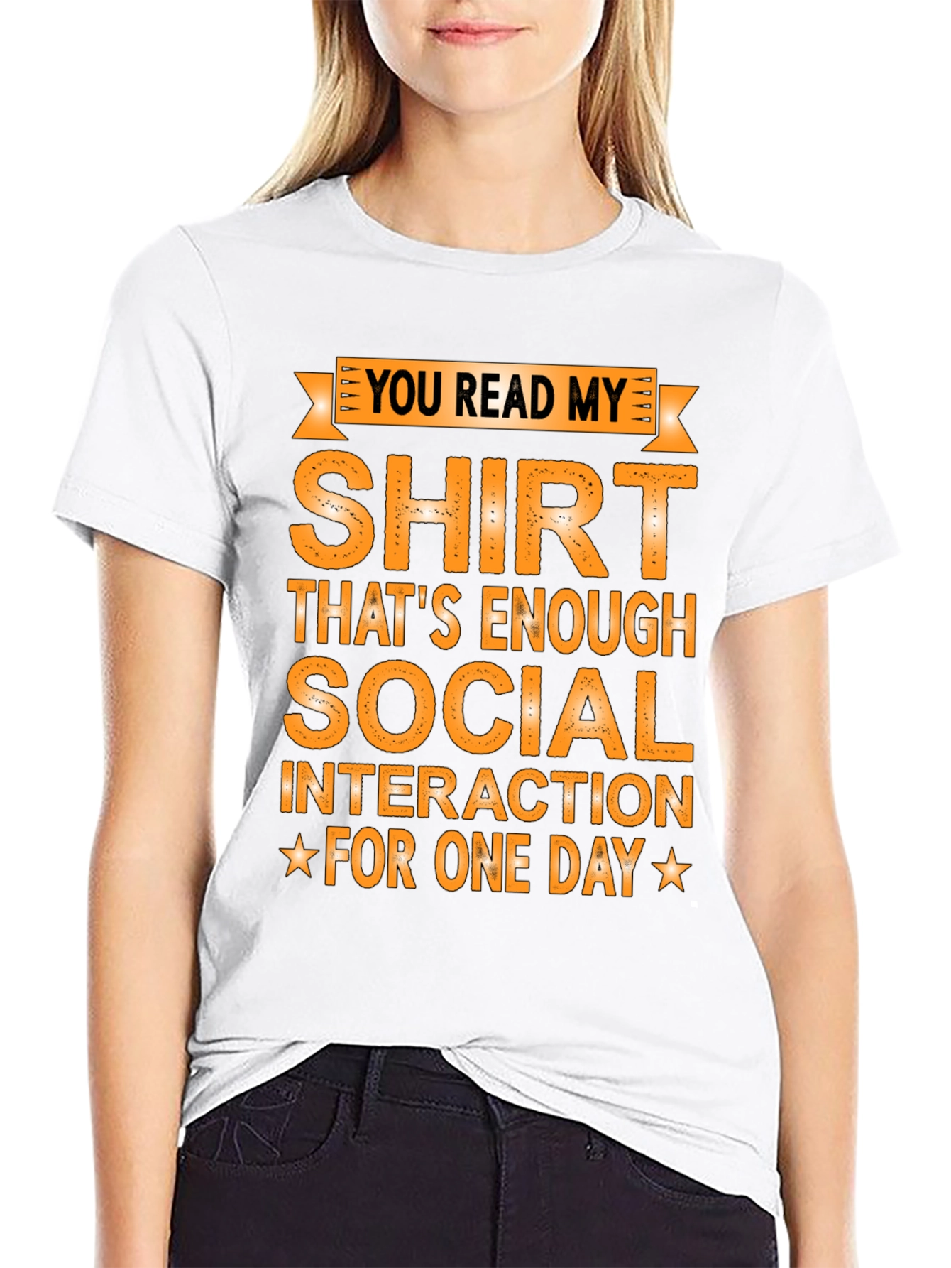 Funny Social Interaction T-Shirt