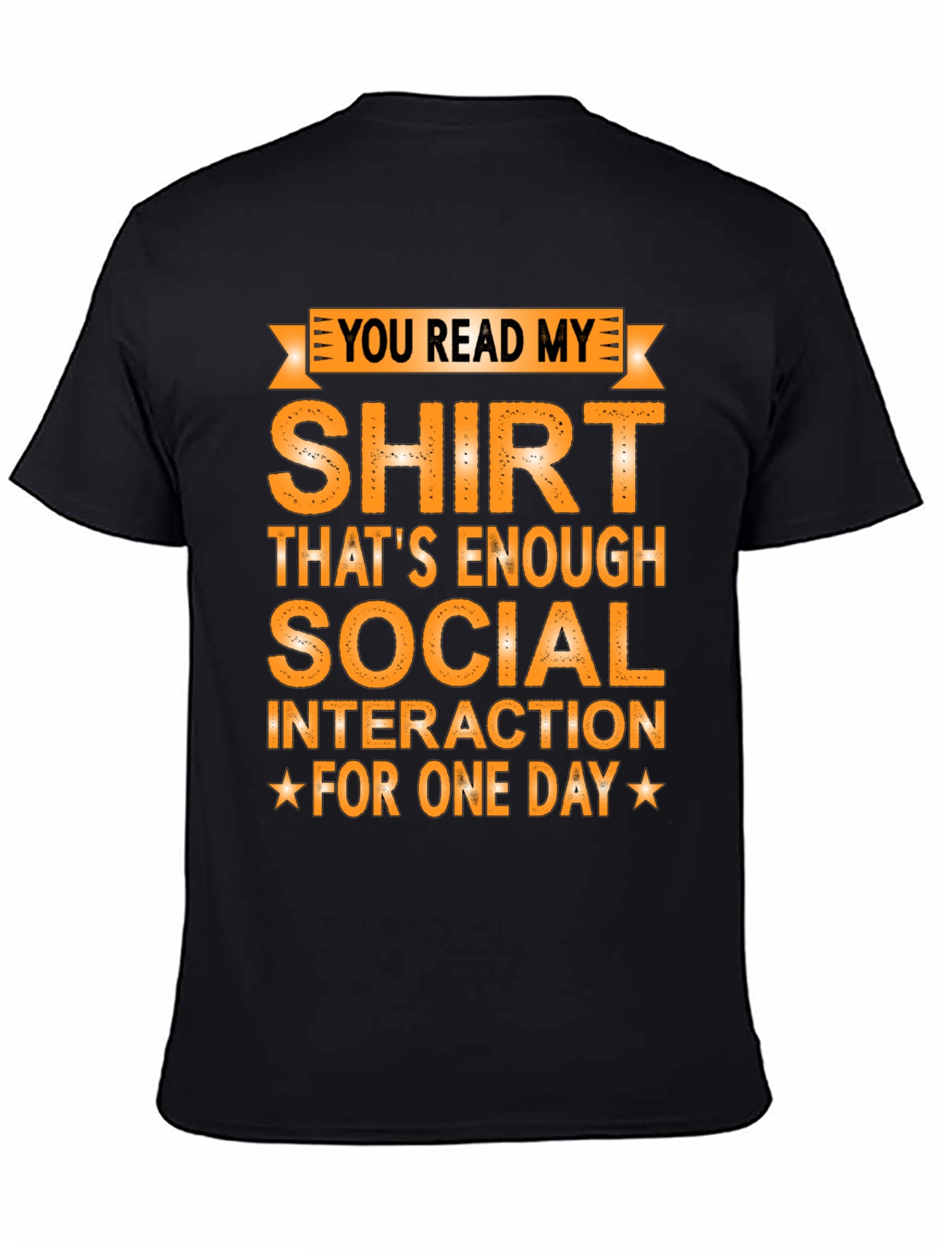 Funny Social Interaction T-Shirt