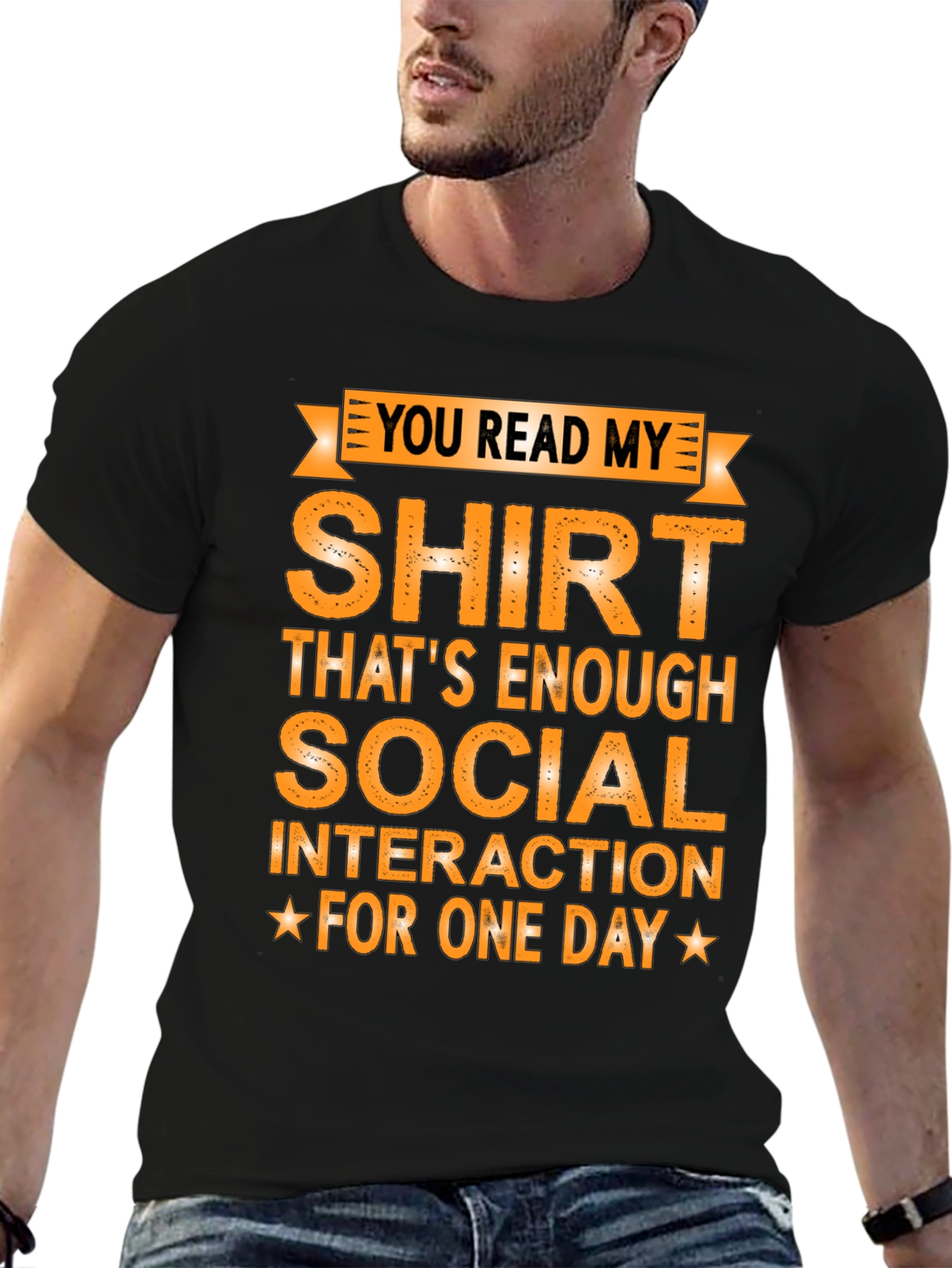 Funny Social Interaction T-Shirt