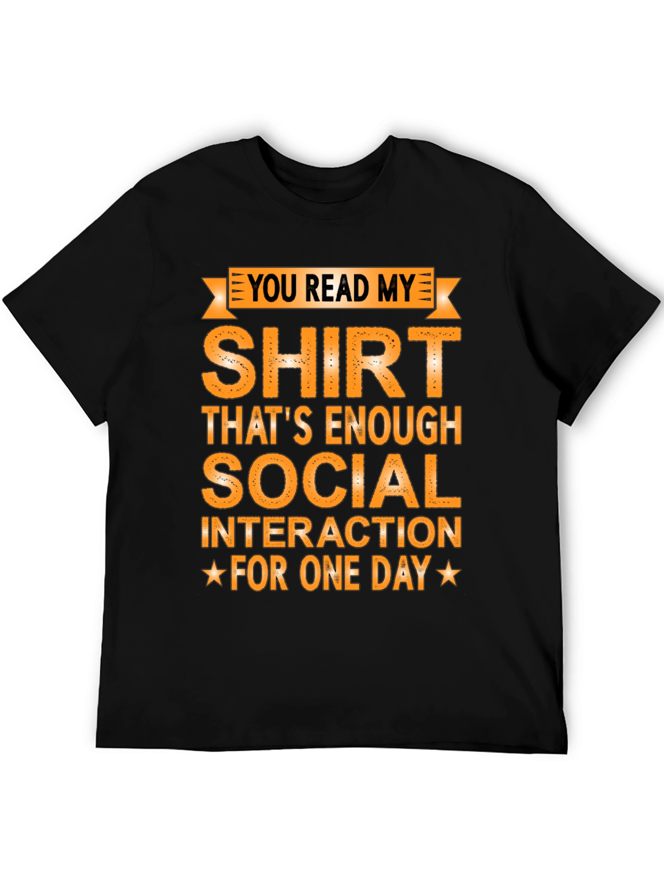 Funny Social Interaction T-Shirt