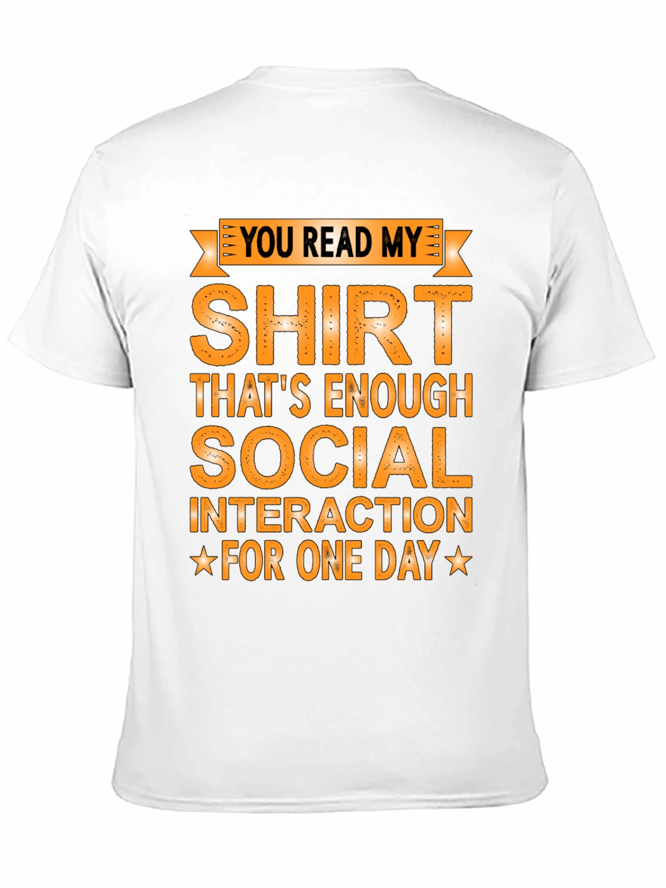 Funny Social Interaction T-Shirt