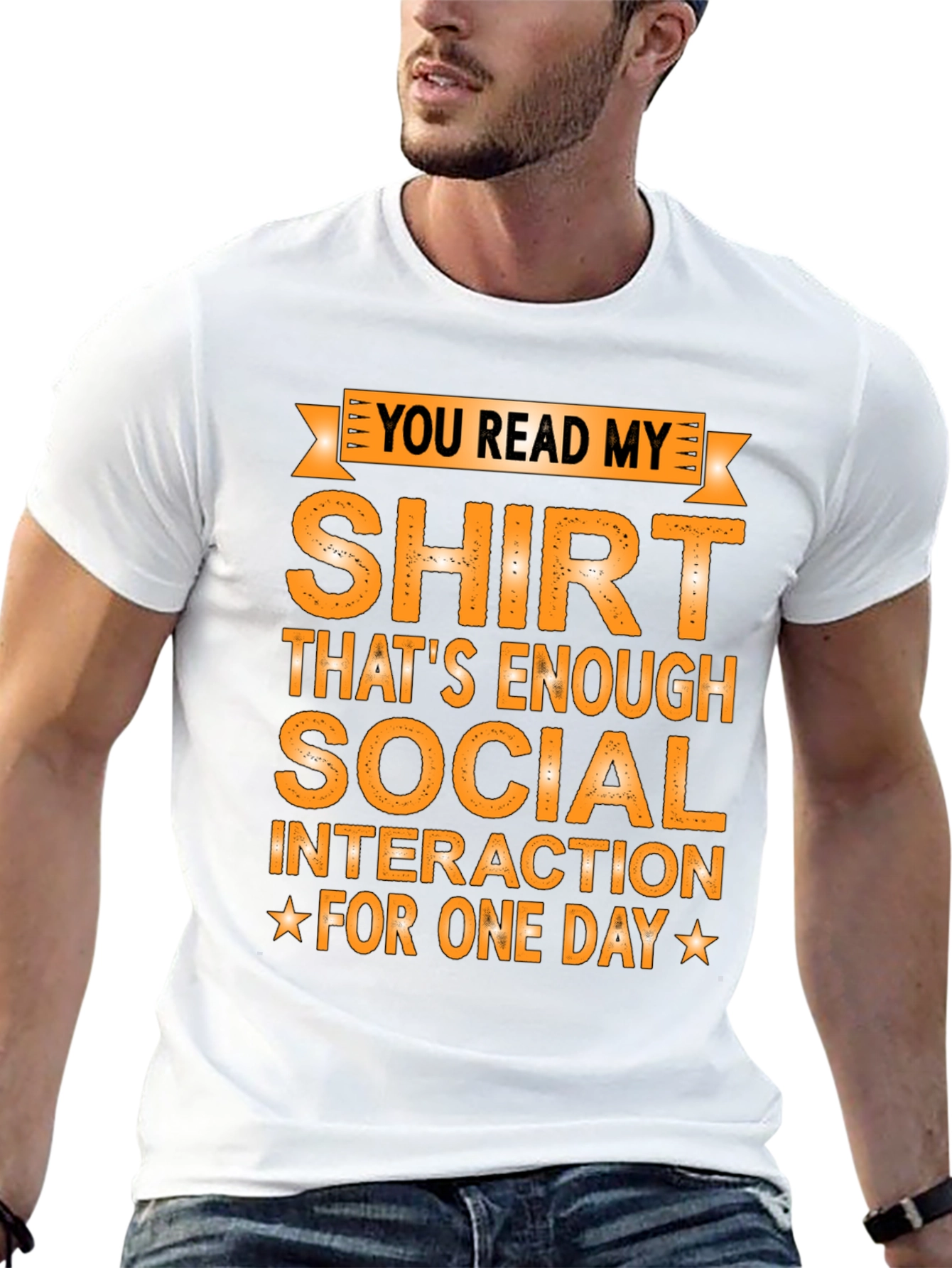 Funny Social Interaction T-Shirt