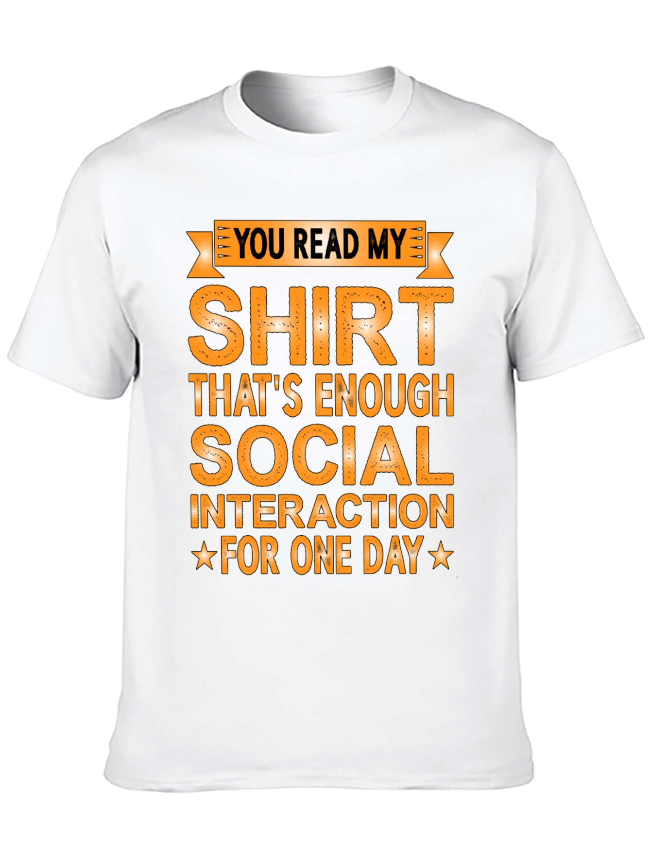 Funny Social Interaction T-Shirt