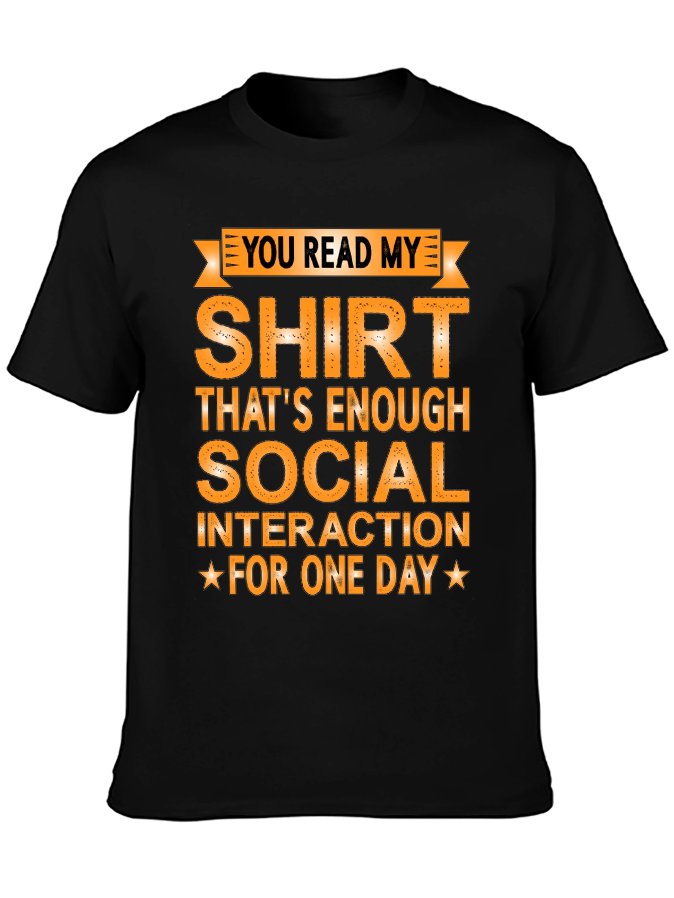 Funny Social Interaction T-Shirt