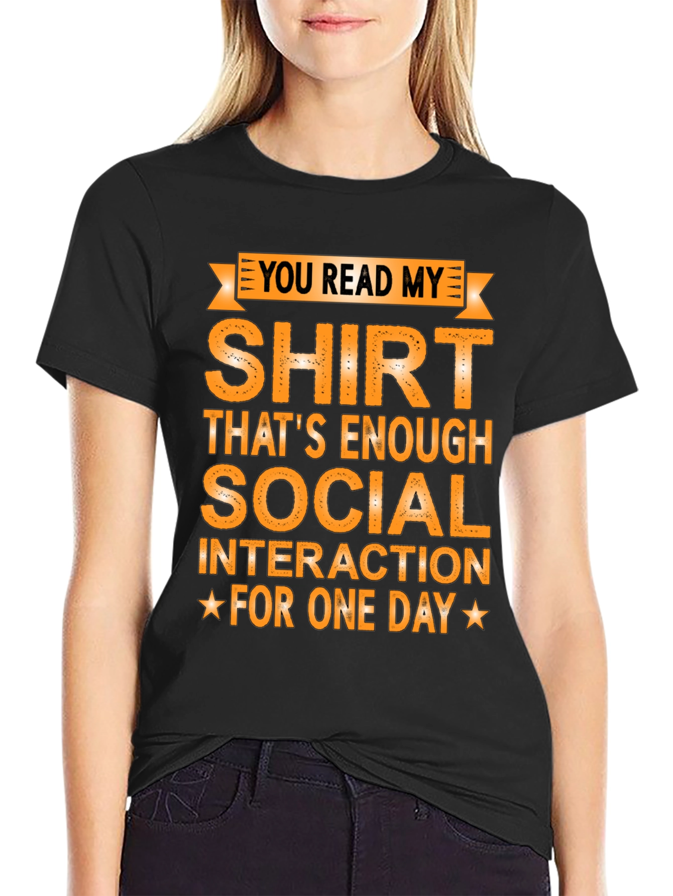 Funny Social Interaction T-Shirt