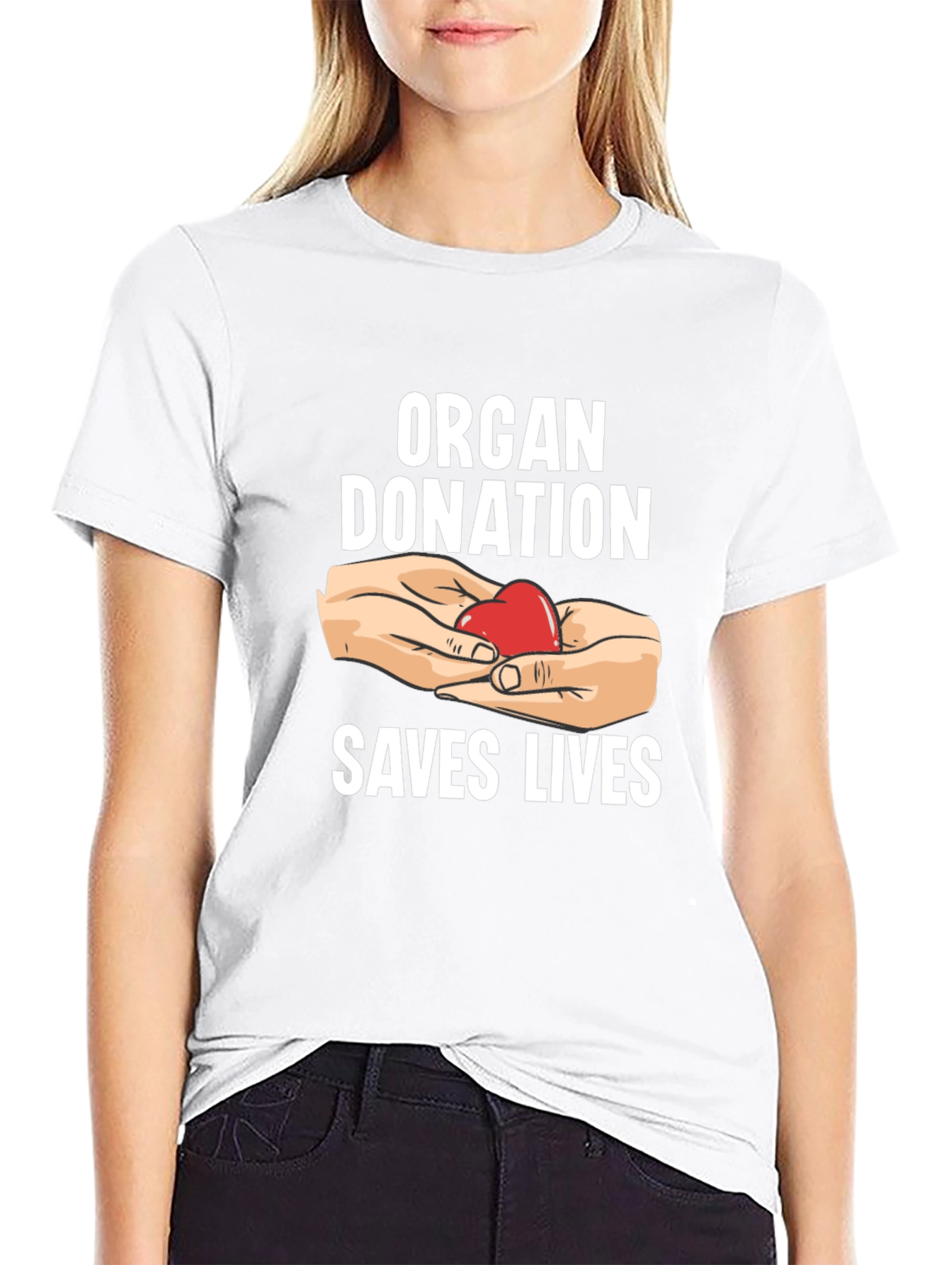 Organ Donation Saves Lives Graphic T-Shirt