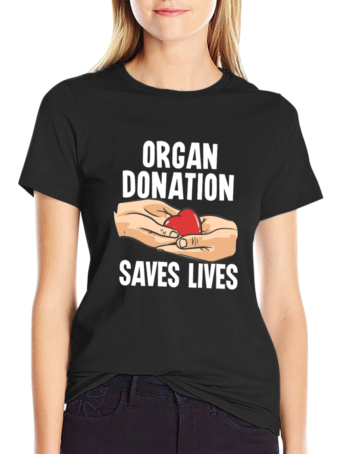 Organ Donation Saves Lives Graphic T-Shirt