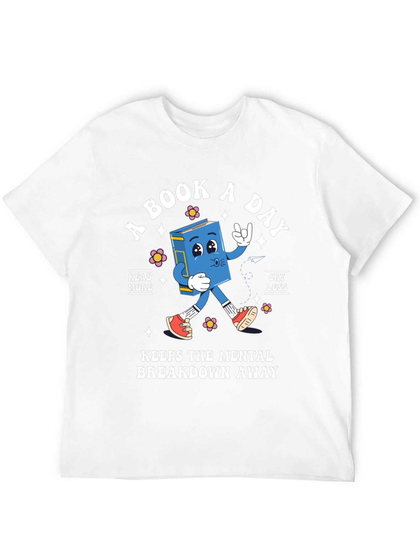 Book Lover T-Shirt: A Book A Day Design