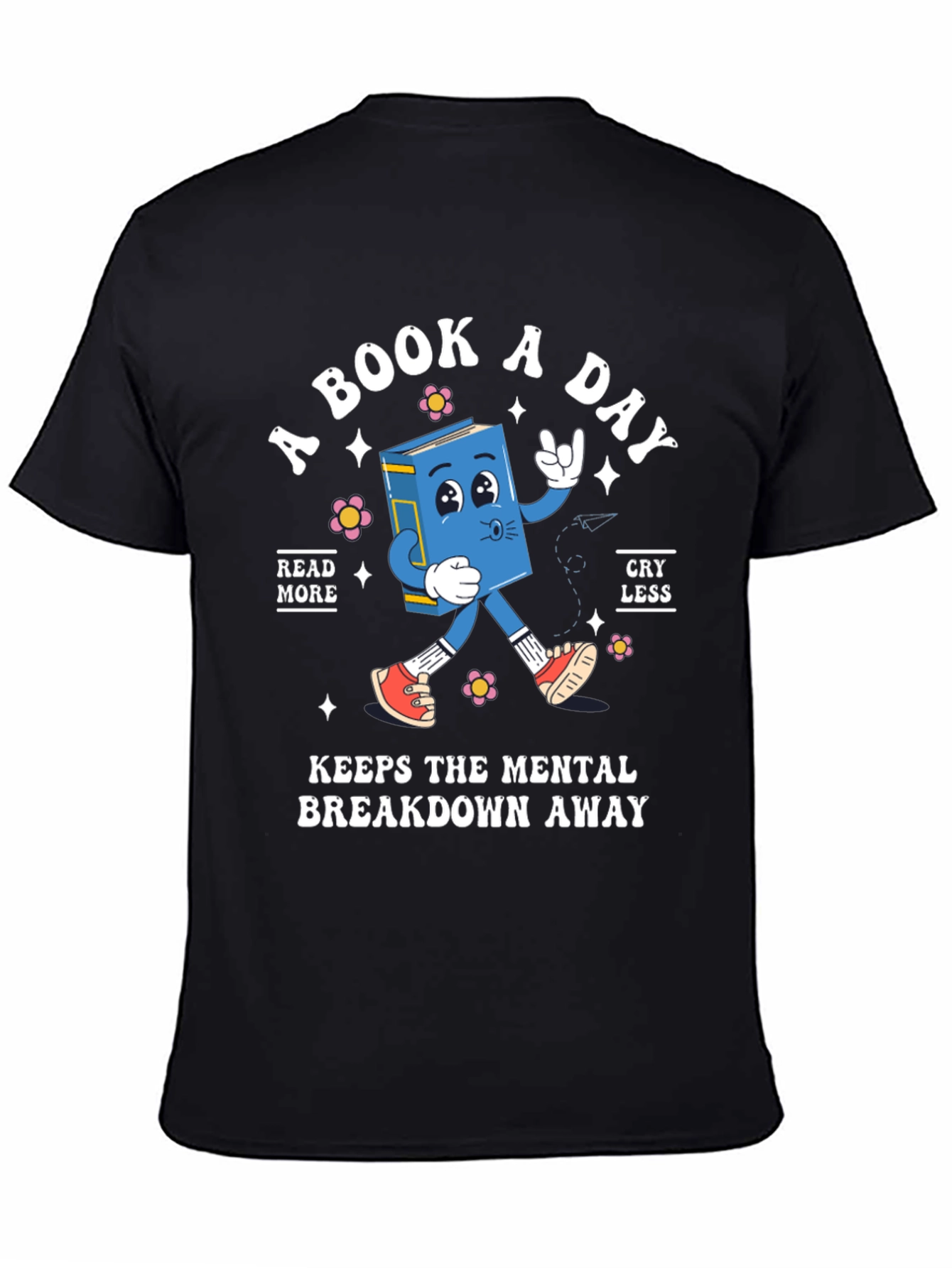 Book Lover T-Shirt: A Book A Day Design