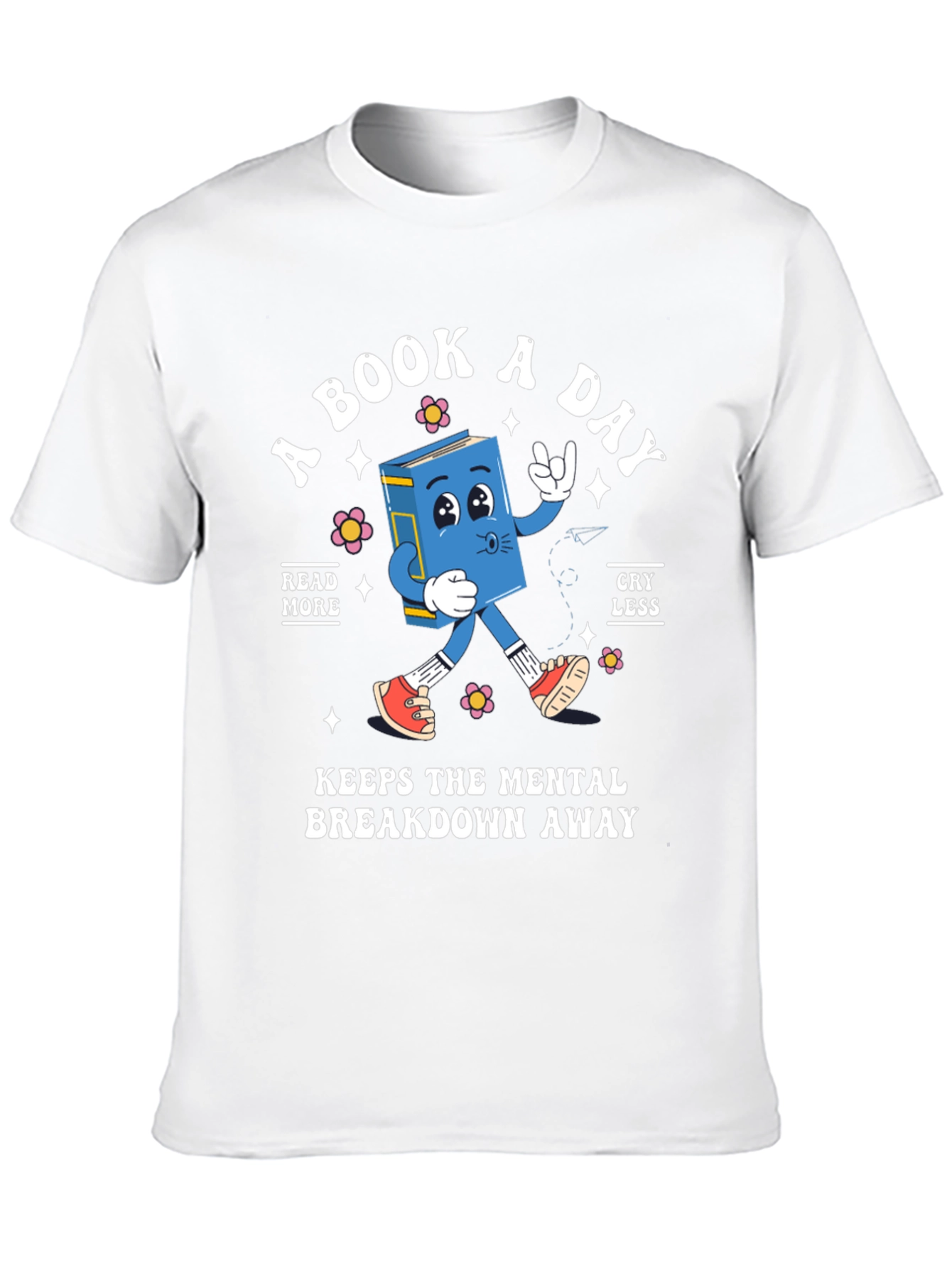 Book Lover T-Shirt: A Book A Day Design