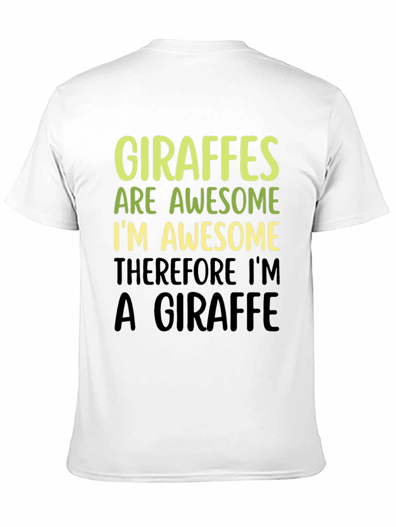 Giraffe Awesome Funny T-Shirt