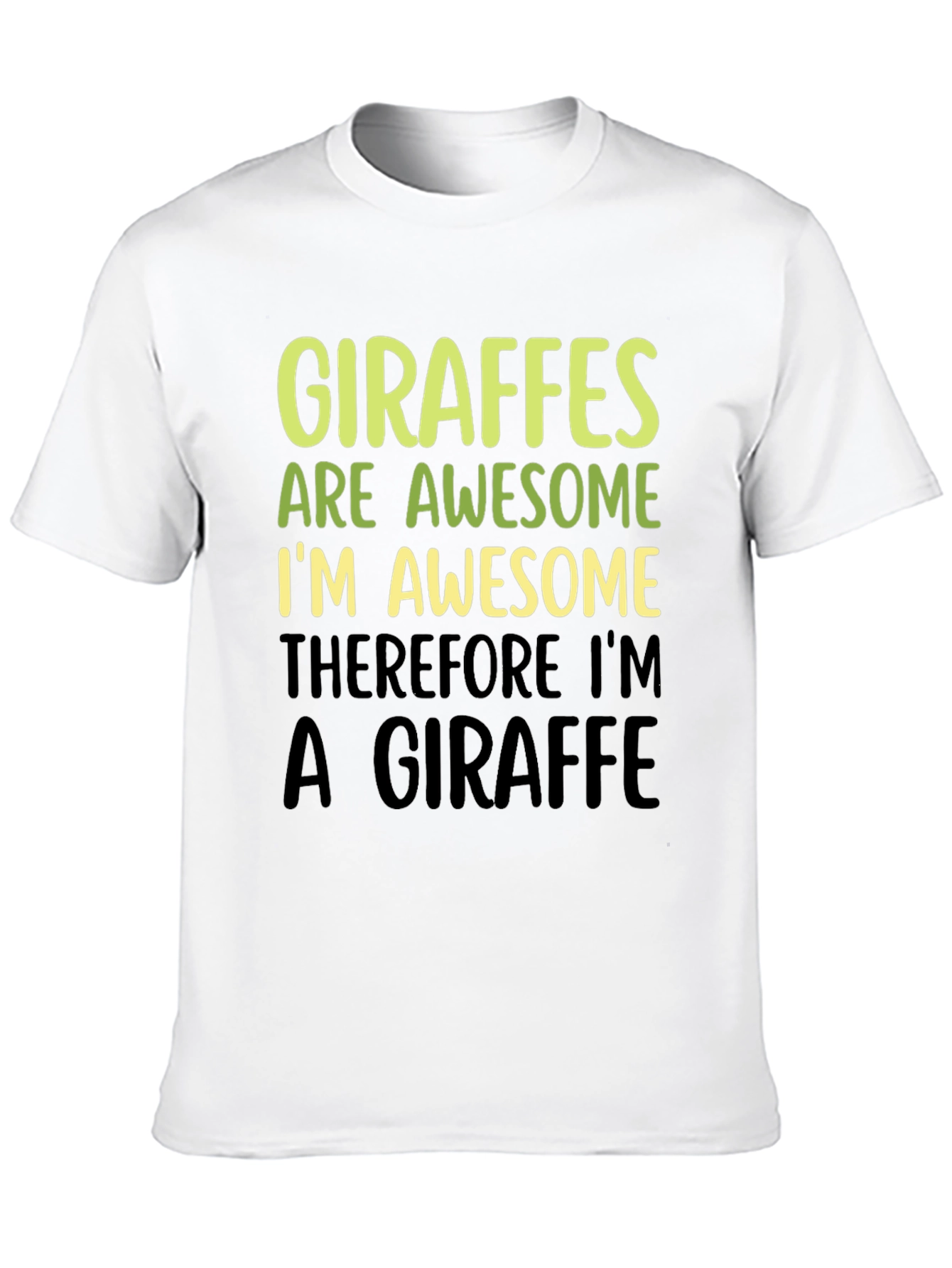 Giraffe Awesome Funny T-Shirt