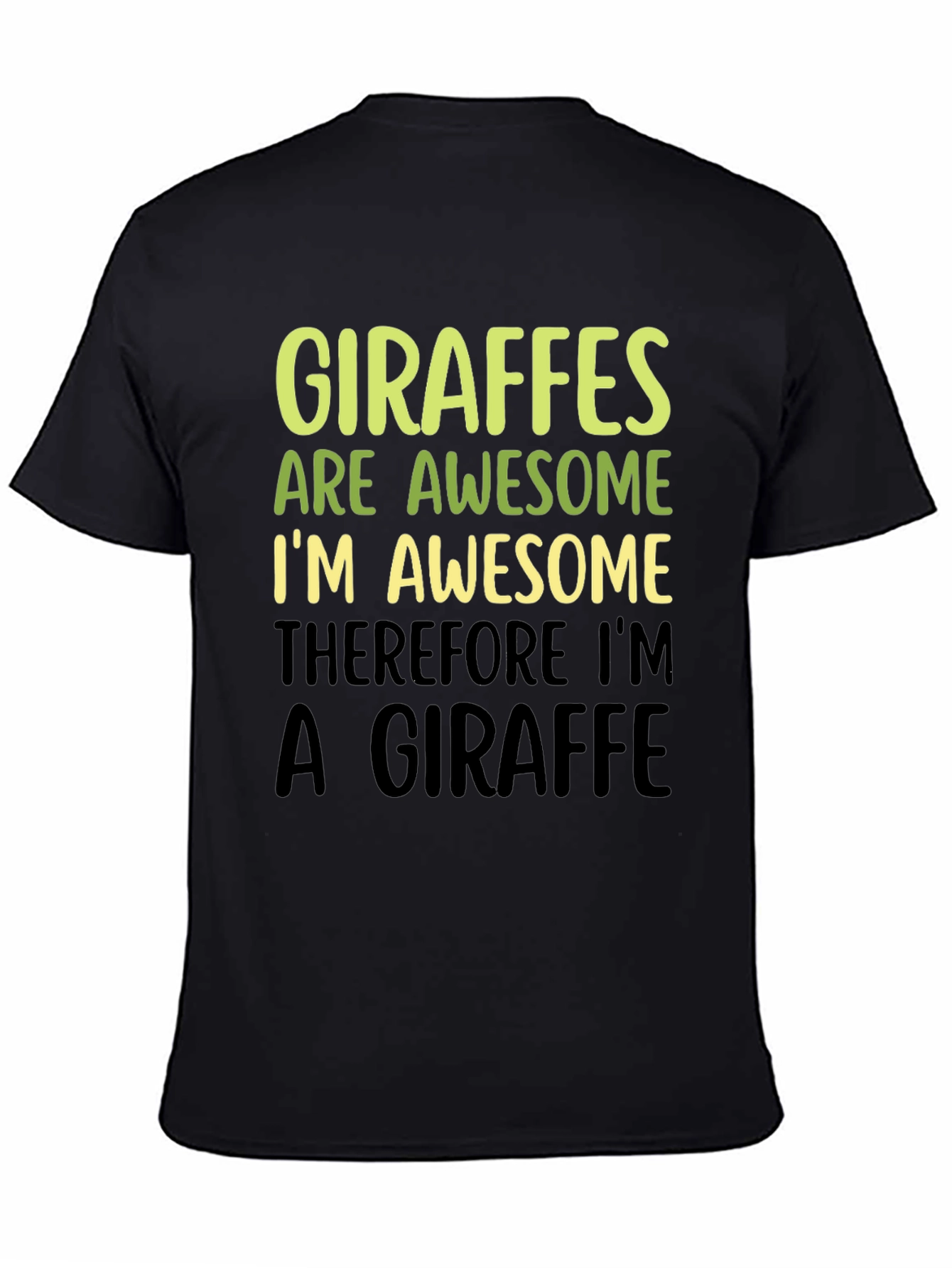 Giraffe Awesome Funny T-Shirt