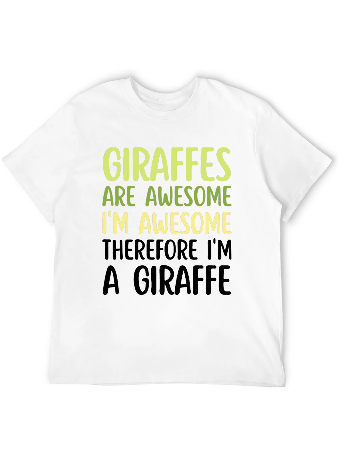 Giraffe Awesome Funny T-Shirt