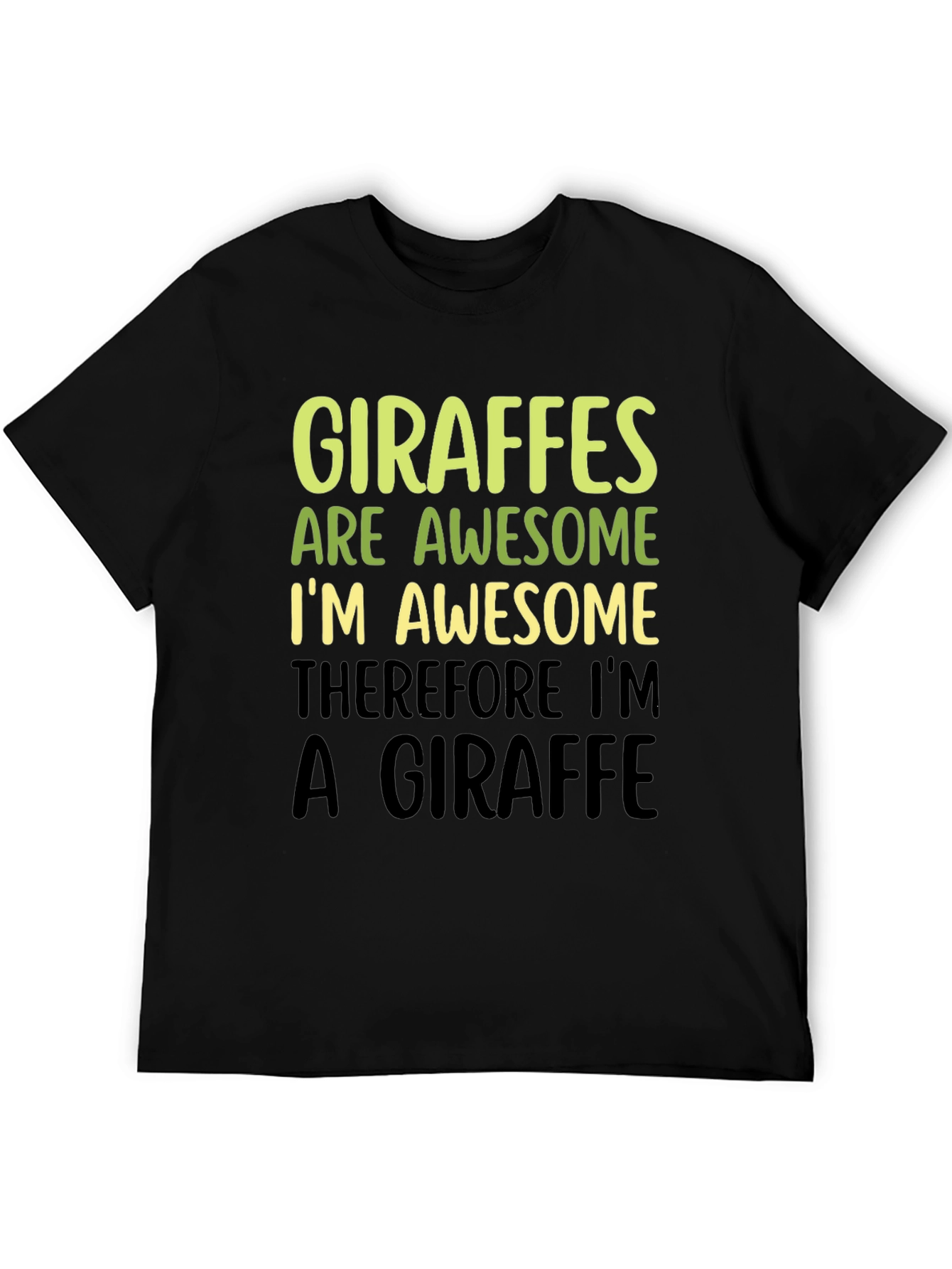 Giraffe Awesome Funny T-Shirt
