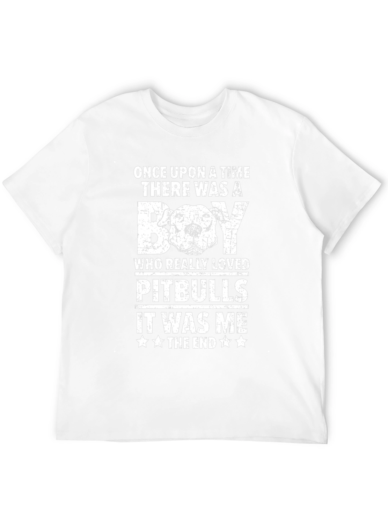Boy Who Loved Pitbulls Graphic T-Shirt