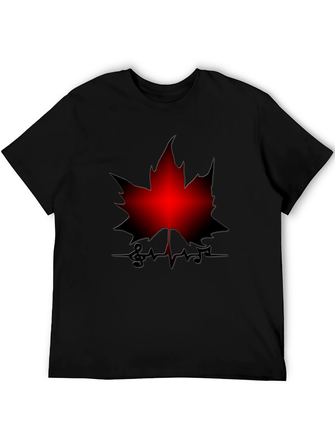 Maple Leaf Music T-Shirt - Unique Design