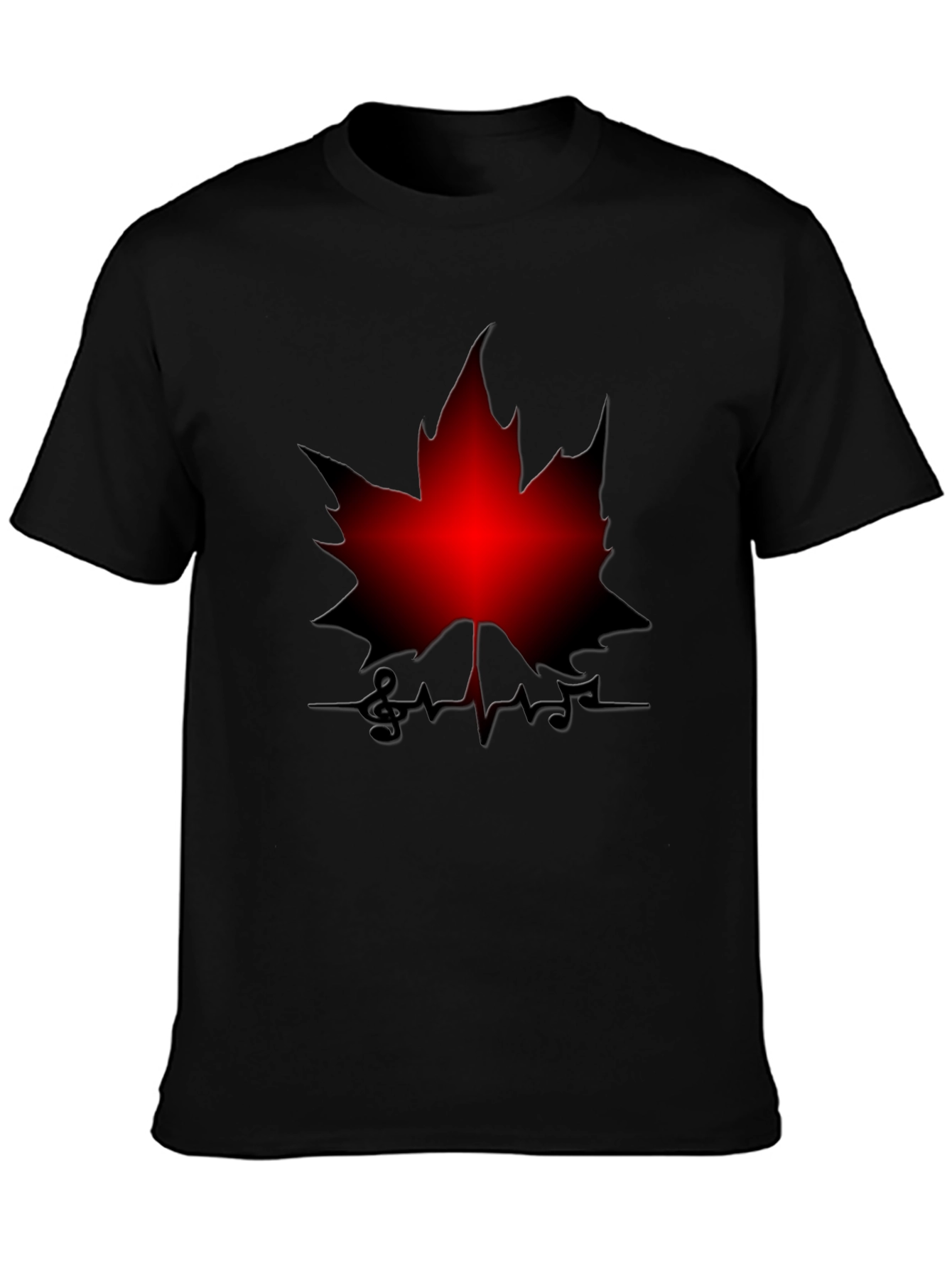 Maple Leaf Music T-Shirt - Unique Design