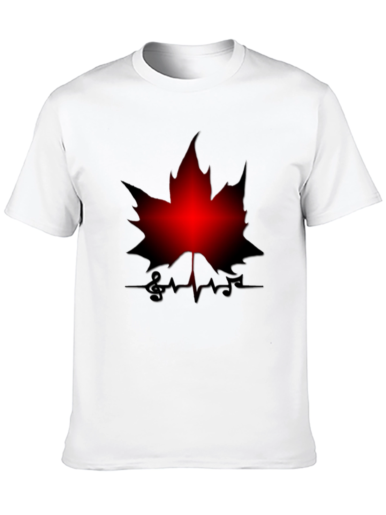Maple Leaf Music T-Shirt - Unique Design