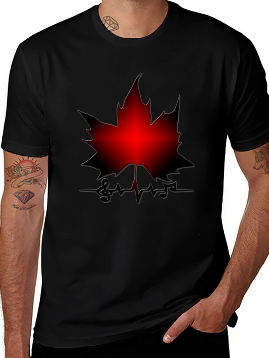Maple Leaf Music T-Shirt - Unique Design
