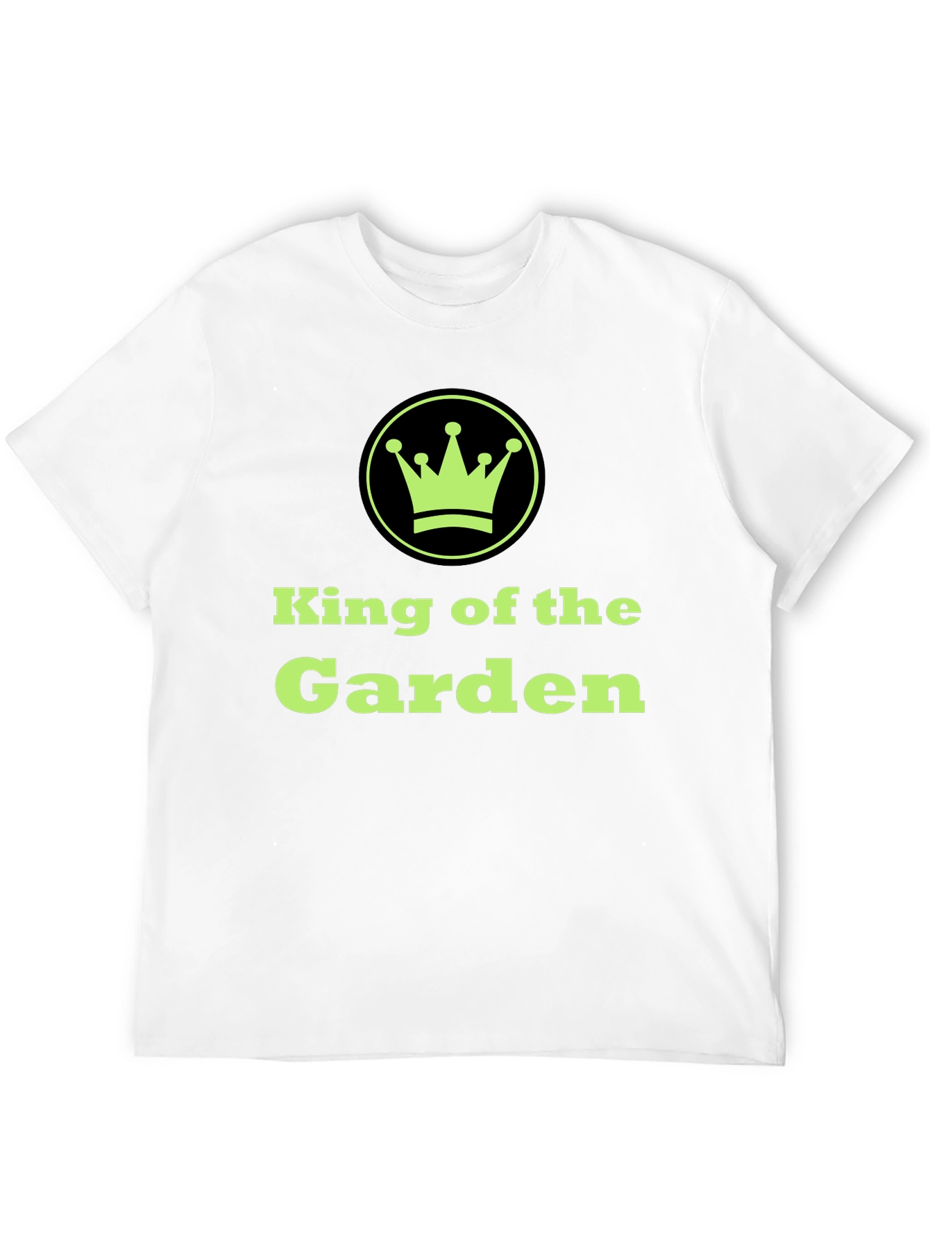 King of the Garden Black Graphic Tee
